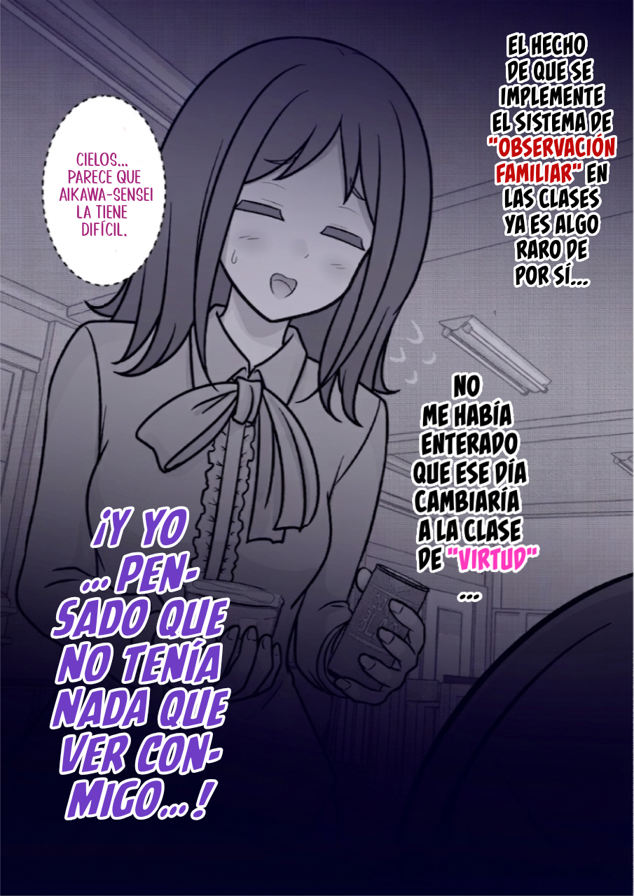 El mundo paralelo con una relación de hombres y mujeres de 1:39 resulta ser inesperadamente normal. Capitulo 274 página 8