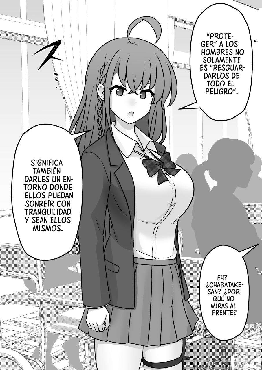 El mundo paralelo con una relación de hombres y mujeres de 1:39 resulta ser inesperadamente normal. Capitulo 277 página 6