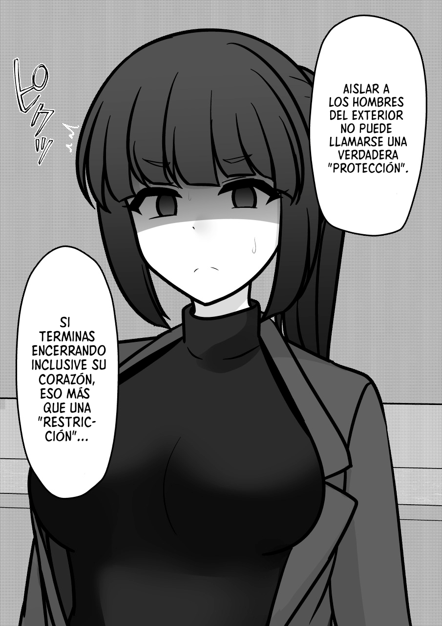 El mundo paralelo con una relación de hombres y mujeres de 1:39 resulta ser inesperadamente normal. Capitulo 277 página 8