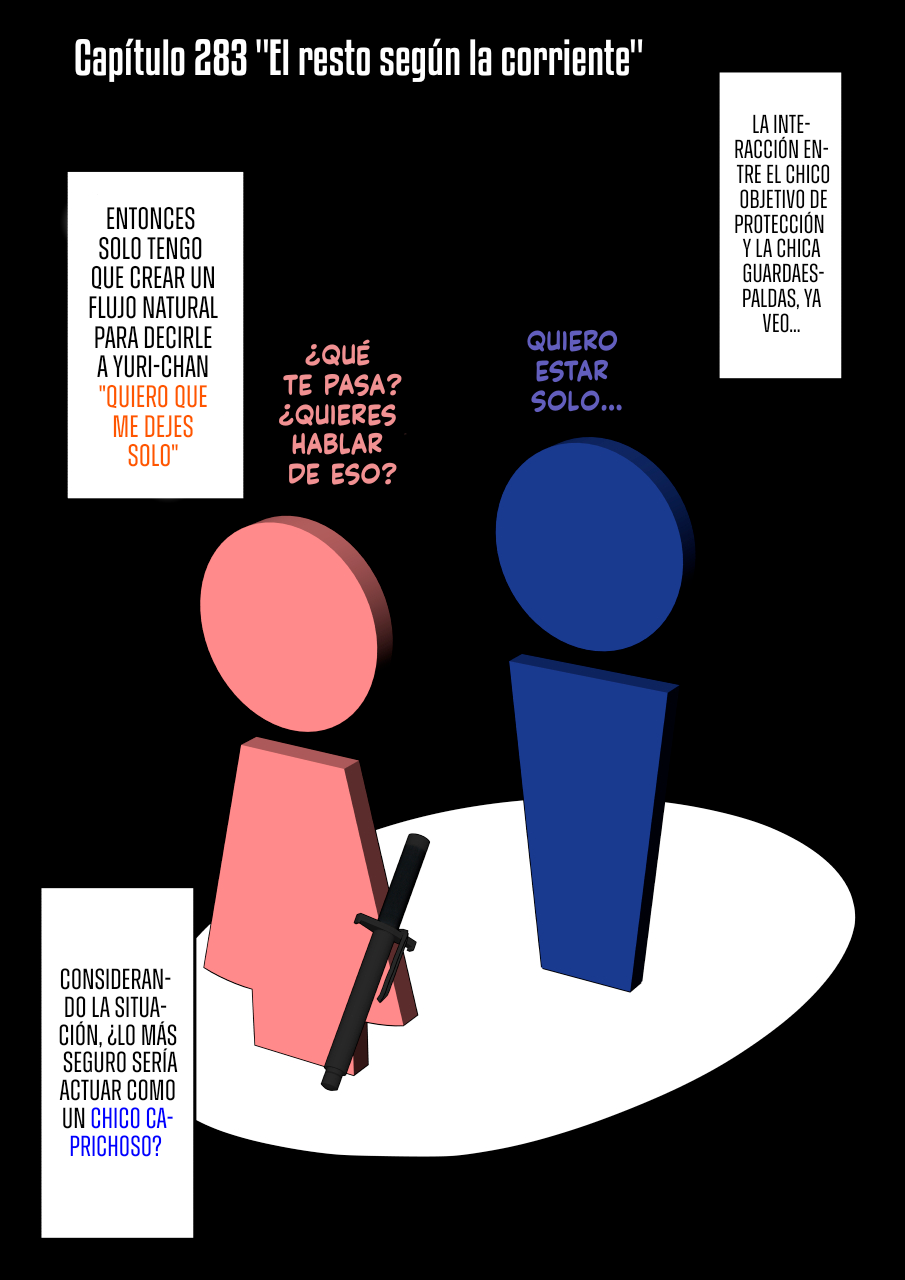 El mundo paralelo con una relación de hombres y mujeres de 1:39 resulta ser inesperadamente normal. Capitulo 283 página 3