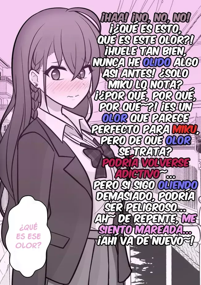 El mundo paralelo con una relación de hombres y mujeres de 1:39 resulta ser inesperadamente normal. Capitulo 46: Sniff Sniff página 3