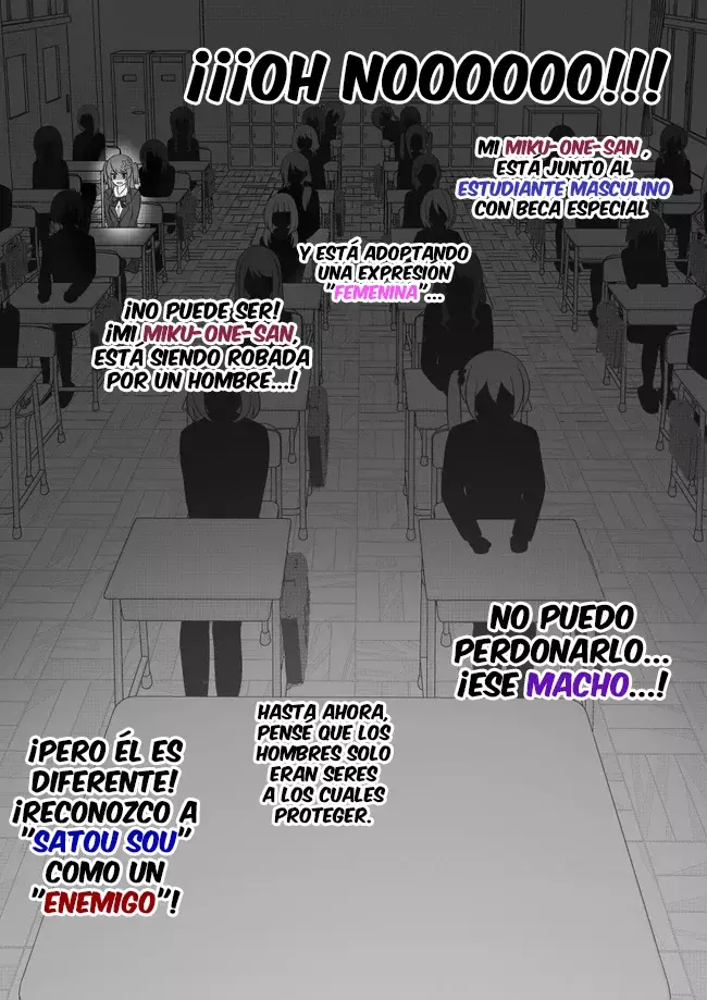 El mundo paralelo con una relación de hombres y mujeres de 1:39 resulta ser inesperadamente normal. Capitulo 55: Doncellas frenéticas página 13