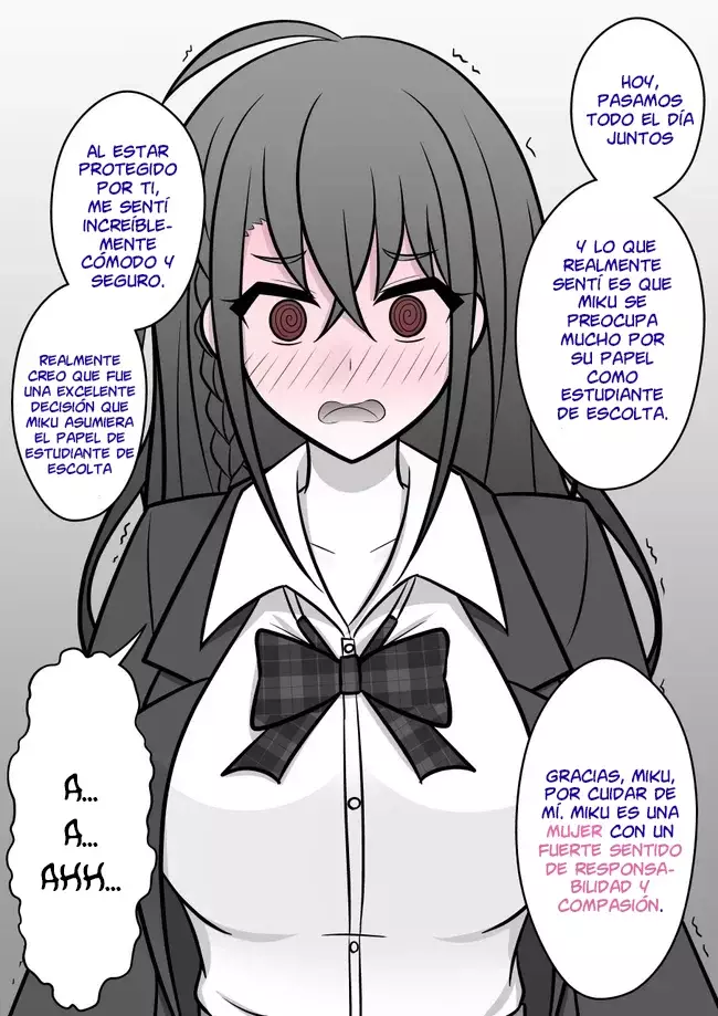 El mundo paralelo con una relación de hombres y mujeres de 1:39 resulta ser inesperadamente normal. Capitulo 64: Alabada sea Miku página 5