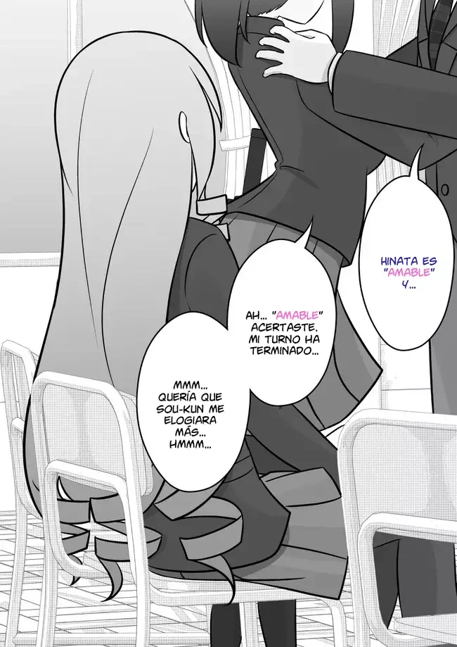 El mundo paralelo con una relación de hombres y mujeres de 1:39 resulta ser inesperadamente normal. Capitulo 67: Elogio mutuo página 6