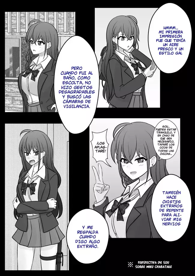 El mundo paralelo con una relación de hombres y mujeres de 1:39 resulta ser inesperadamente normal. Capitulo 76: Percepción de Sou: Miku Chabatake página 4