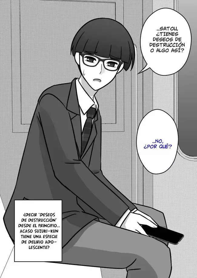 El mundo paralelo con una relación de hombres y mujeres de 1:39 resulta ser inesperadamente normal. Capitulo 94: Suzuki-kun página 2