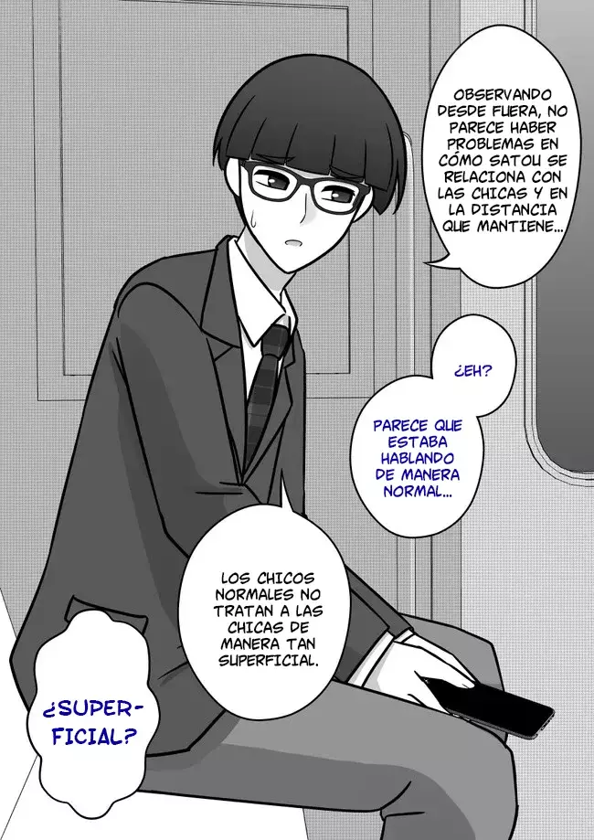 El mundo paralelo con una relación de hombres y mujeres de 1:39 resulta ser inesperadamente normal. Capitulo 94: Suzuki-kun página 3