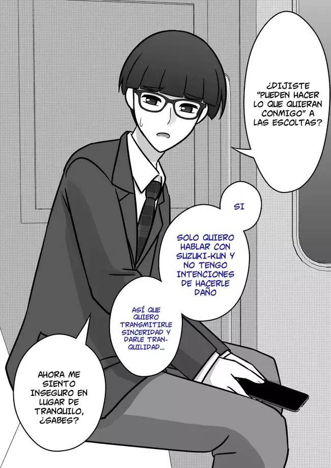 El mundo paralelo con una relación de hombres y mujeres de 1:39 resulta ser inesperadamente normal. Capitulo 94: Suzuki-kun página 4