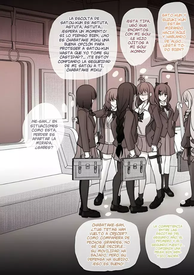 El mundo paralelo con una relación de hombres y mujeres de 1:39 resulta ser inesperadamente normal. Capitulo 95: Razones para ir a la escuela página 5