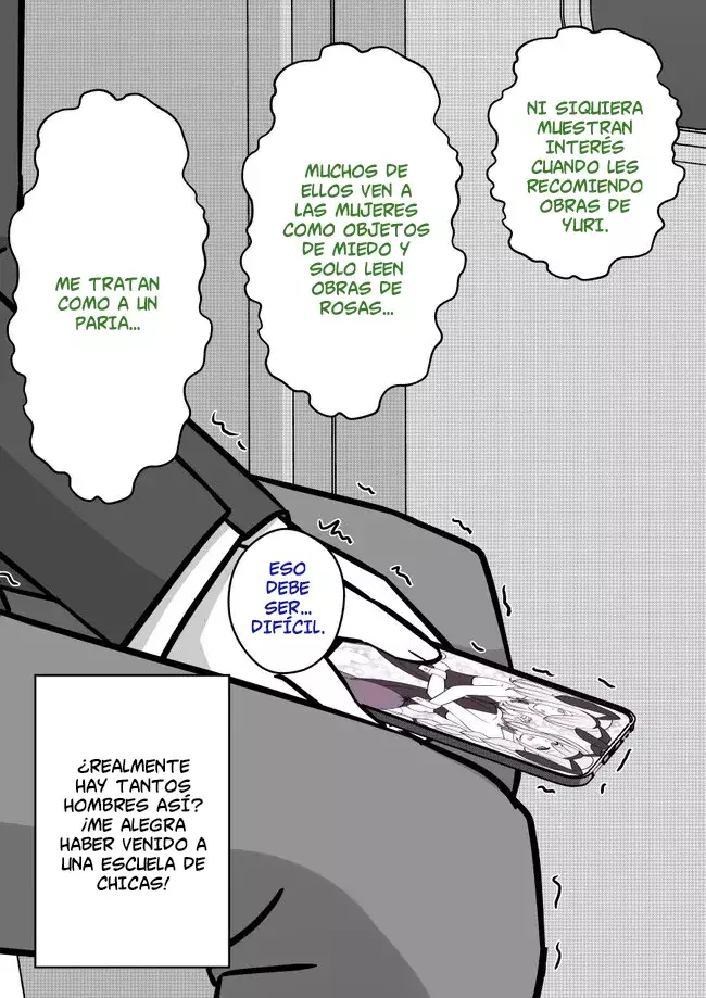 El mundo paralelo con una relación de hombres y mujeres de 1:39 resulta ser inesperadamente normal. Capitulo 96: Satou-kun el comprensivo página 4