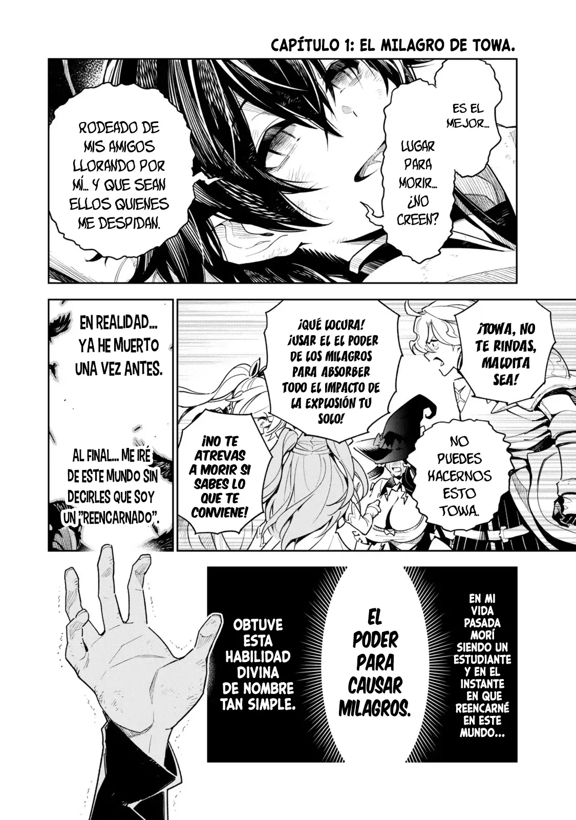 NAKAMA WO MAMOTTE SHINDARA NIJUUNEN GO NO ONAJI SEKAI NI UMAREKAWATTA KUDAN……DEMO ORE, TENSEI NIKAME NANDAKEDO Capitulo 1 página 9