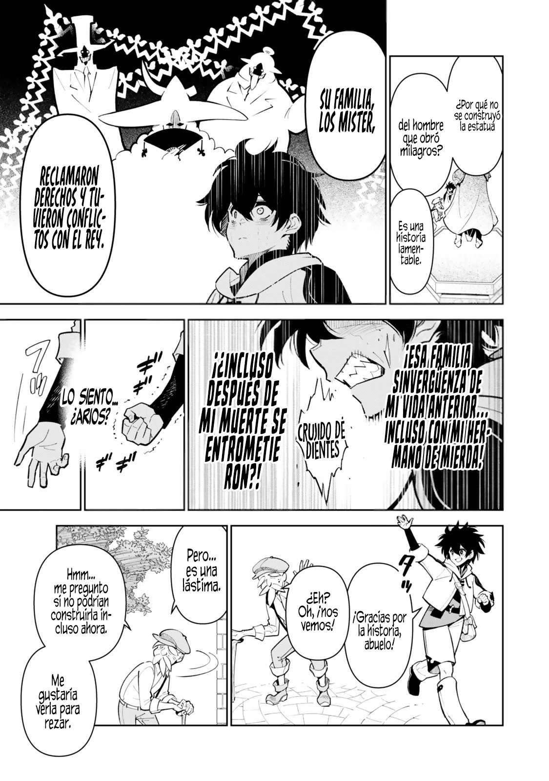 NAKAMA WO MAMOTTE SHINDARA NIJUUNEN GO NO ONAJI SEKAI NI UMAREKAWATTA KUDAN……DEMO ORE, TENSEI NIKAME NANDAKEDO Capitulo 5 página 15