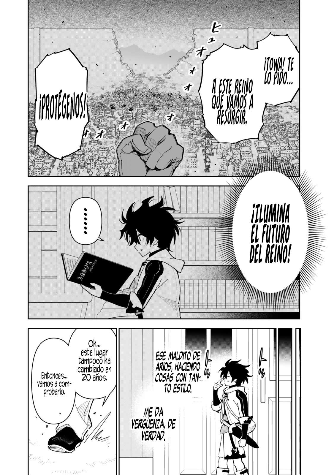 NAKAMA WO MAMOTTE SHINDARA NIJUUNEN GO NO ONAJI SEKAI NI UMAREKAWATTA KUDAN……DEMO ORE, TENSEI NIKAME NANDAKEDO Capitulo 5 página 8