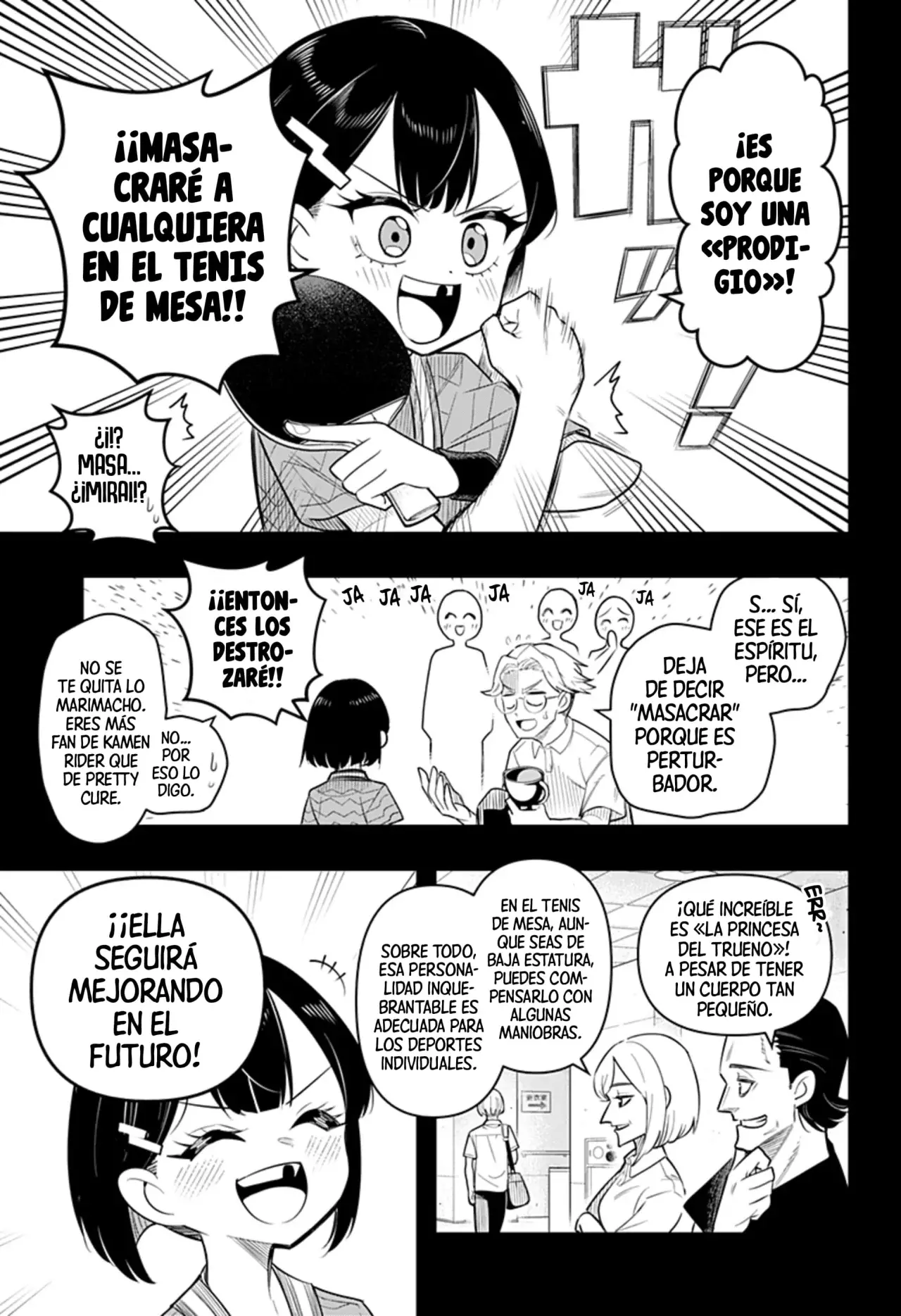 Shunrai Tenis de mesa Capitulo 1: Primavera y trueno página 18