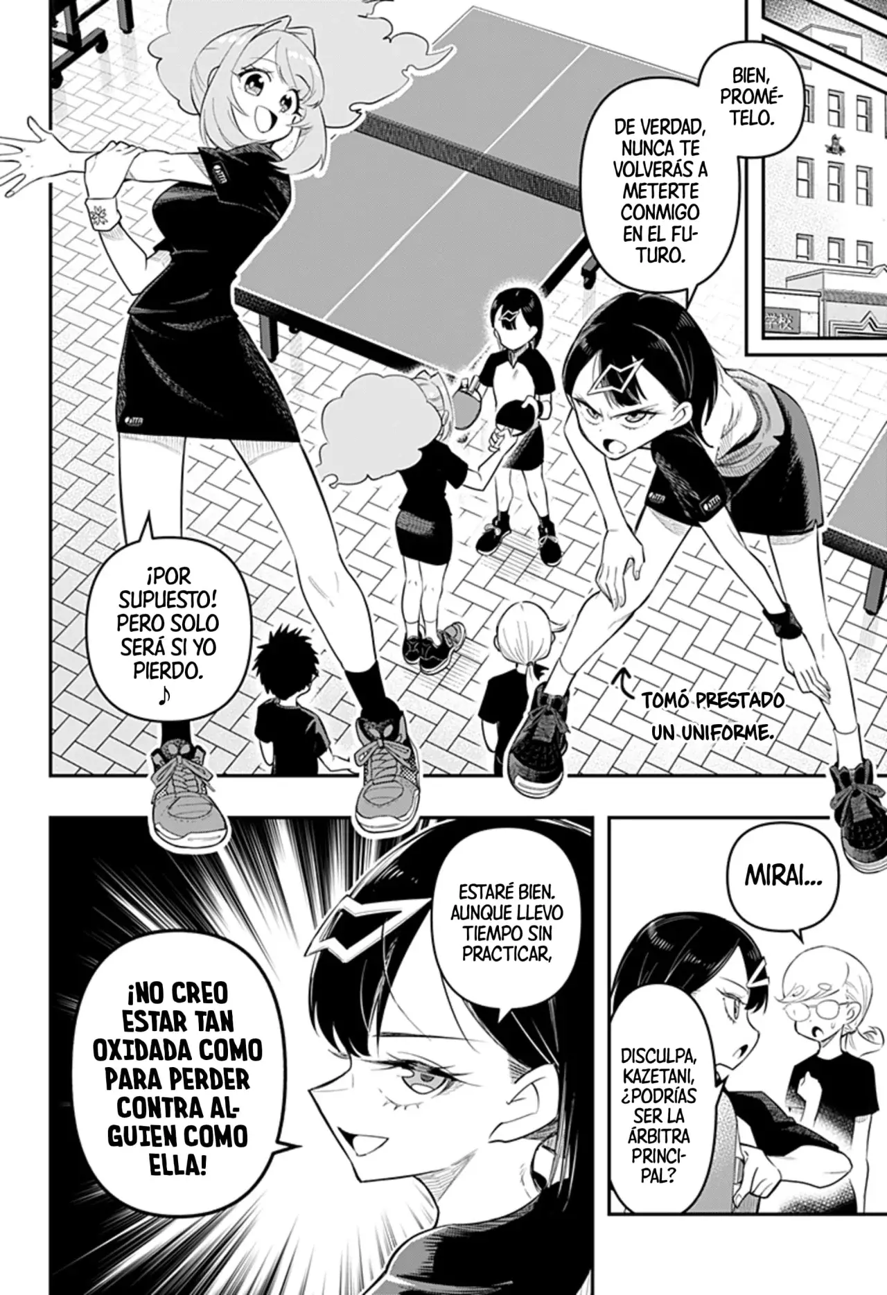 Shunrai Tenis de mesa Capitulo 1: Primavera y trueno página 27