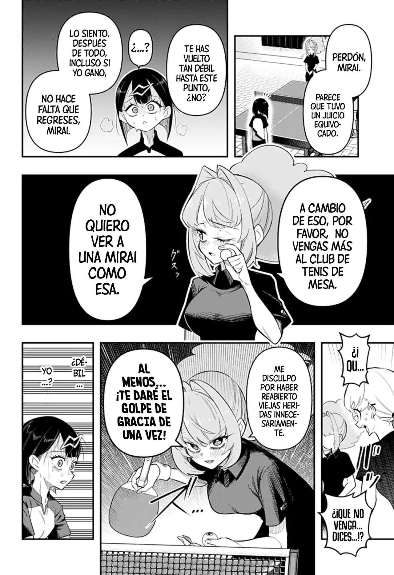 Shunrai Tenis de mesa Capitulo 1: Primavera y trueno página 39