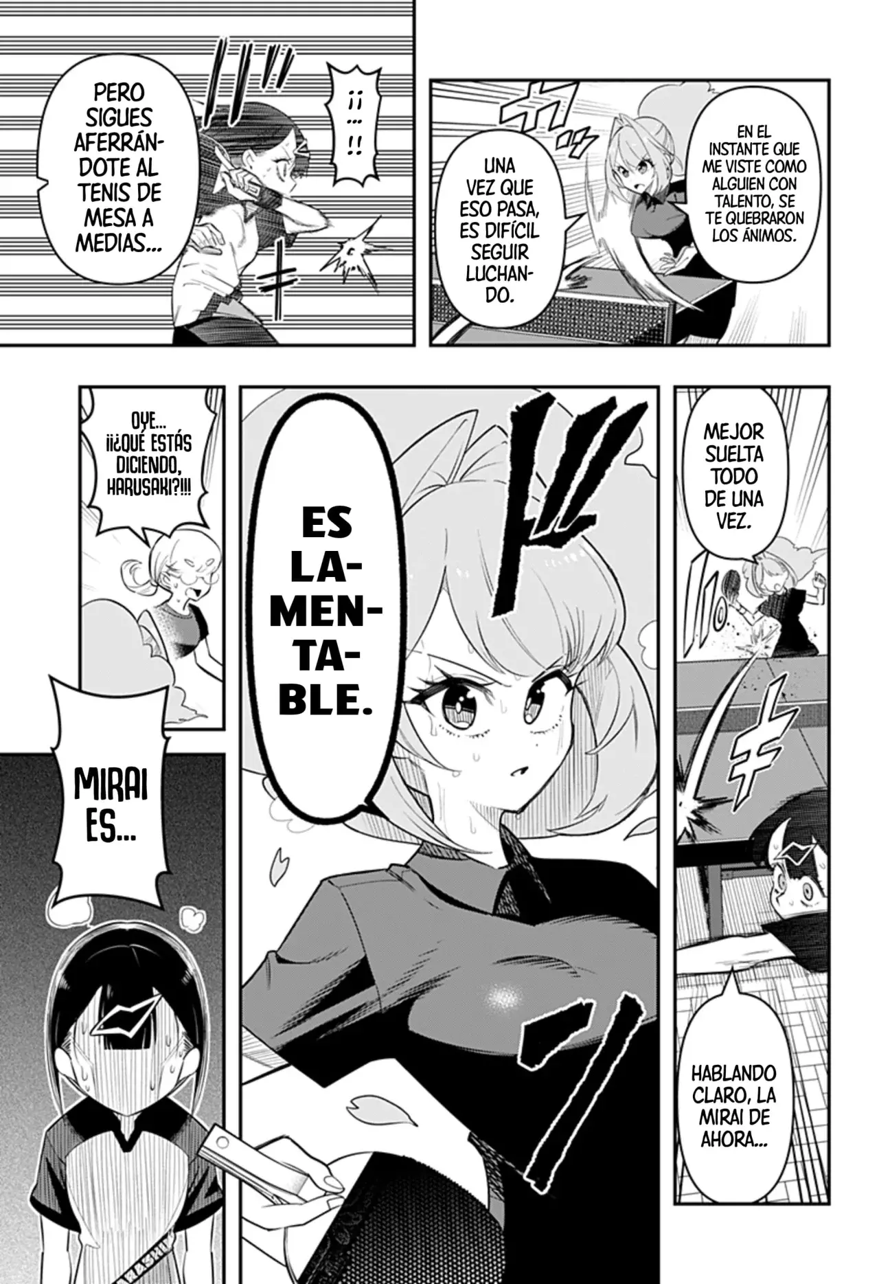 Shunrai Tenis de mesa Capitulo 1: Primavera y trueno página 40