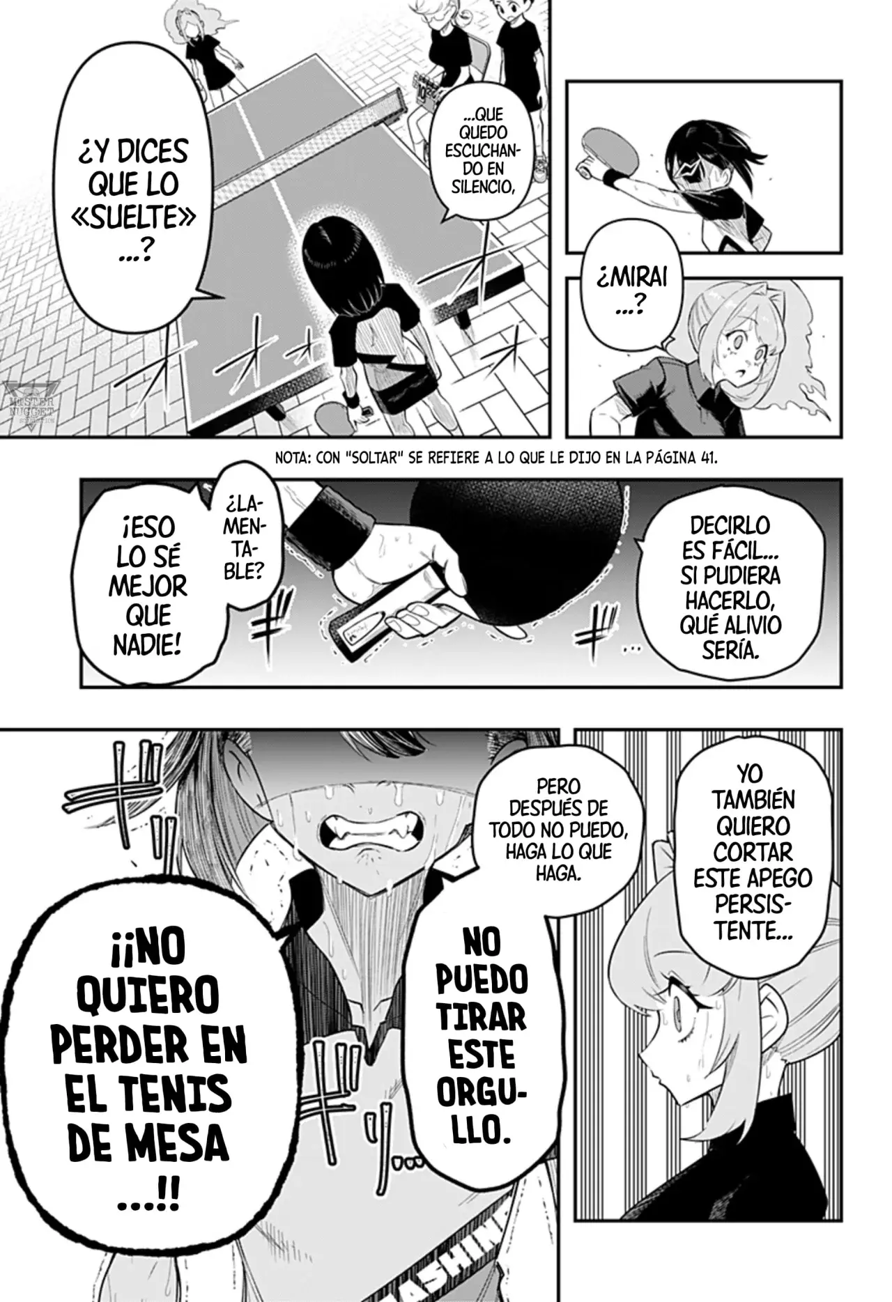 Shunrai Tenis de mesa Capitulo 1: Primavera y trueno página 46