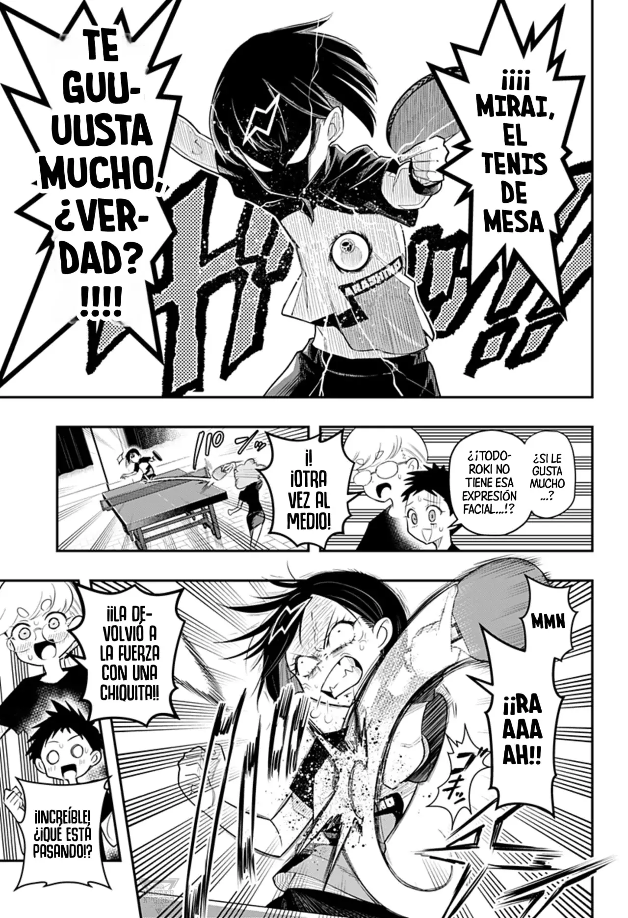 Shunrai Tenis de mesa Capitulo 1: Primavera y trueno página 50