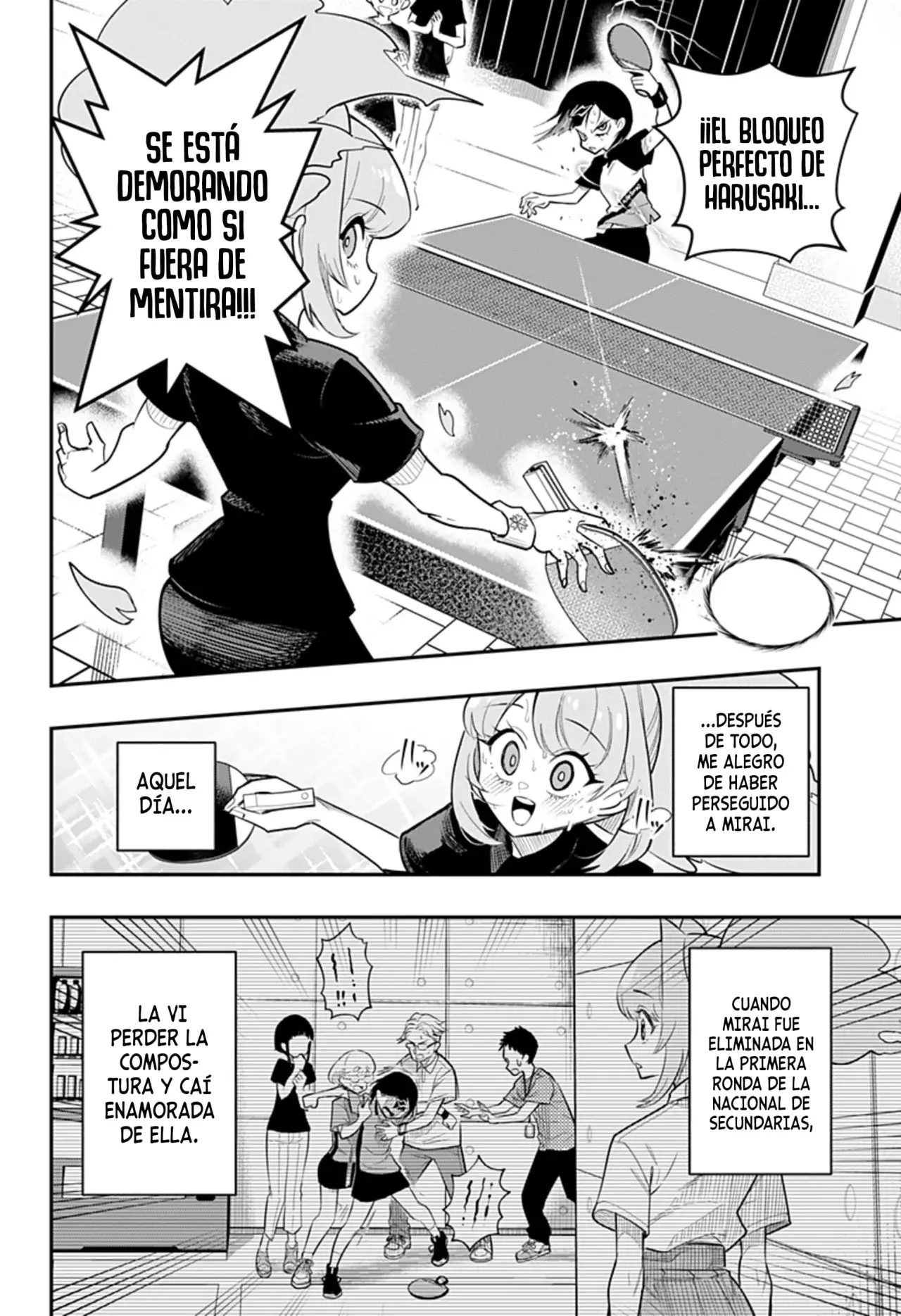 Shunrai Tenis de mesa Capitulo 1: Primavera y trueno página 51