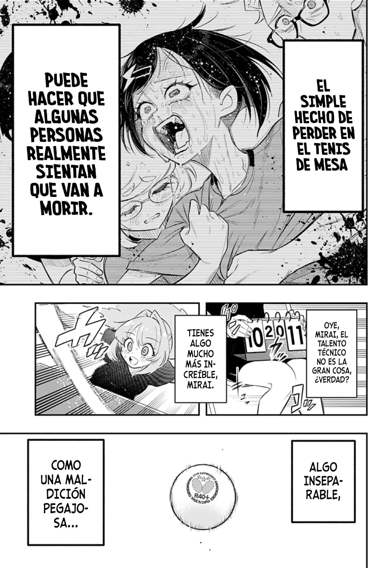 Shunrai Tenis de mesa Capitulo 1: Primavera y trueno página 52