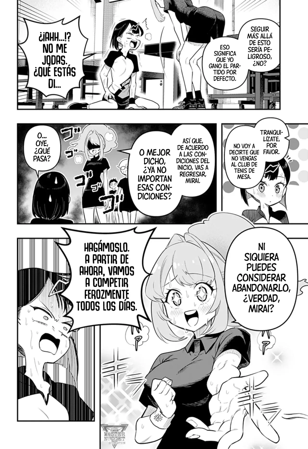 Shunrai Tenis de mesa Capitulo 1: Primavera y trueno página 58