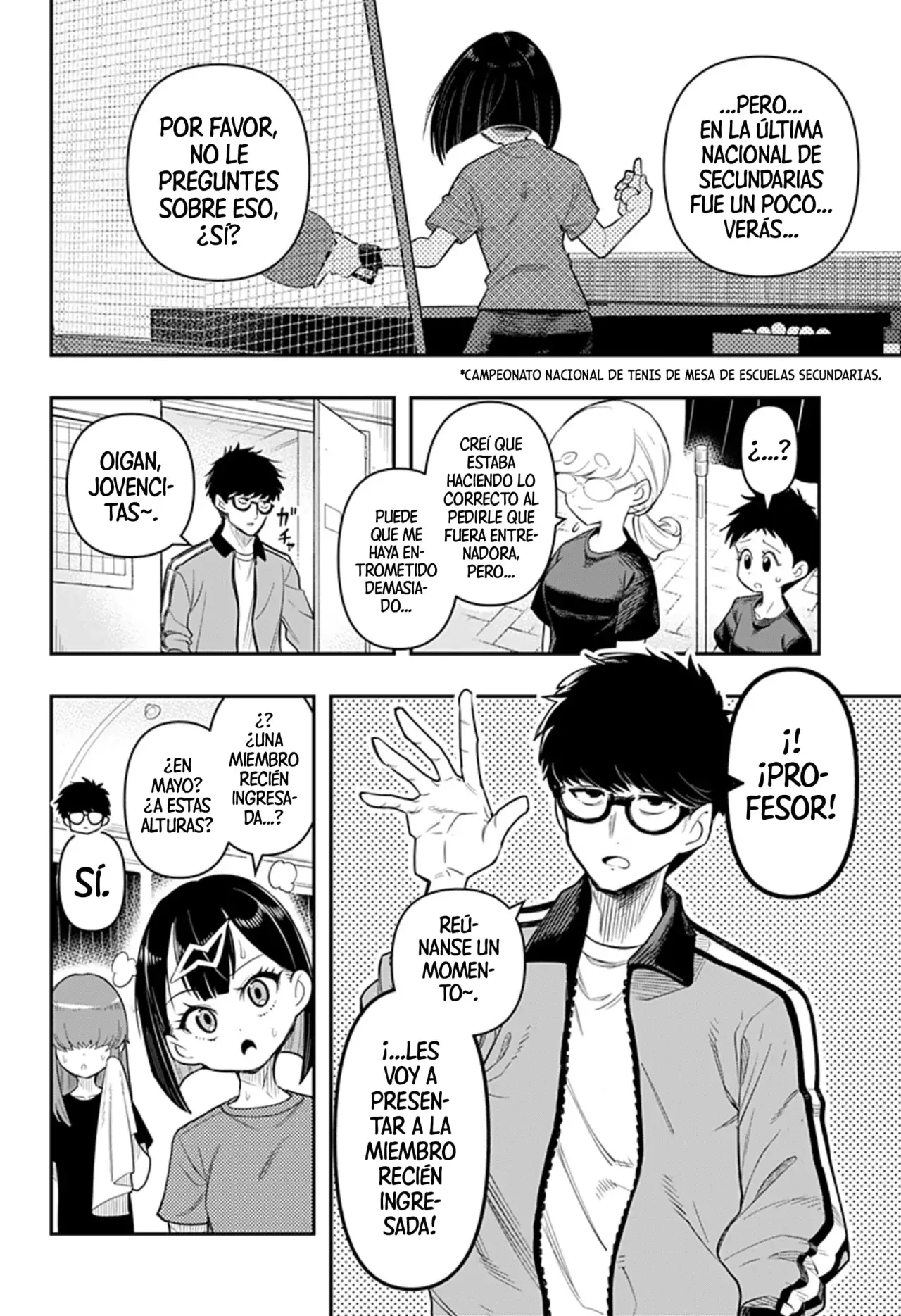 Shunrai Tenis de mesa Capitulo 1: Primavera y trueno página 7