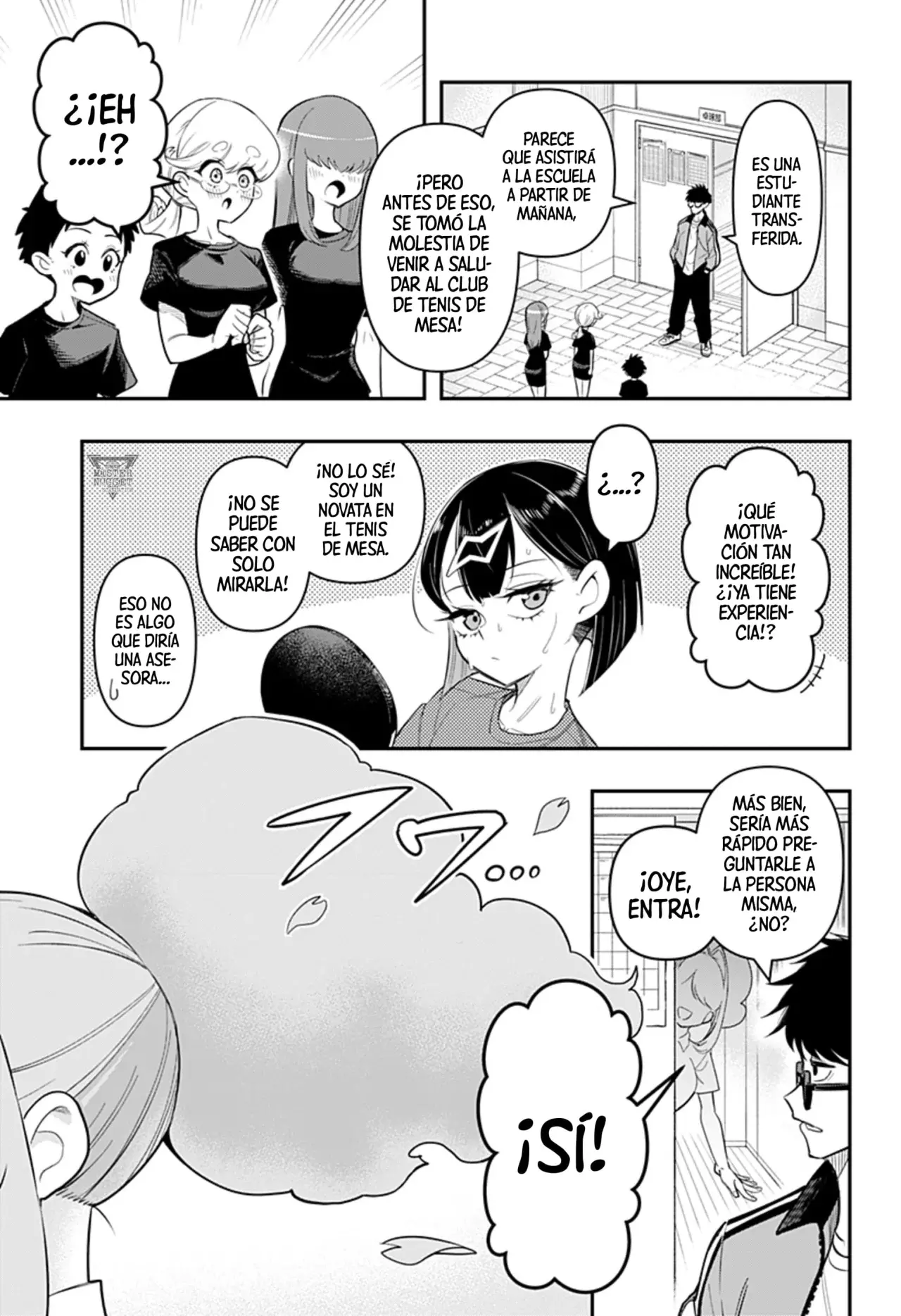 Shunrai Tenis de mesa Capitulo 1: Primavera y trueno página 8