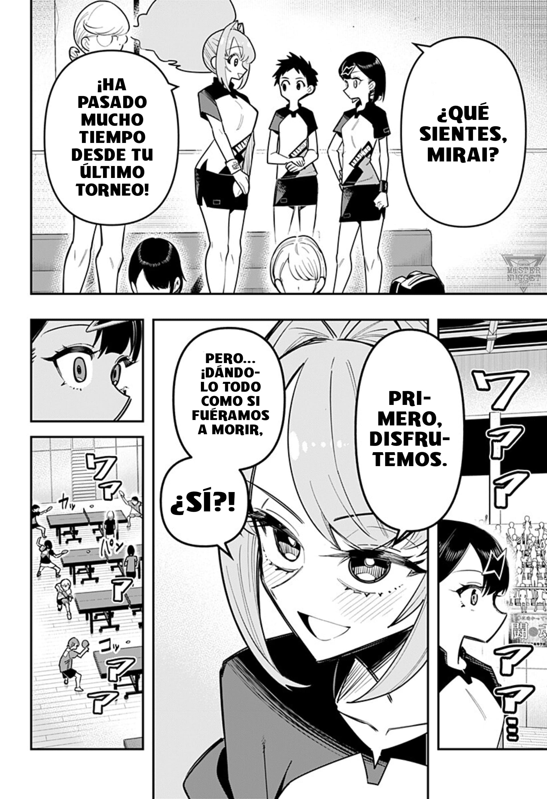 Shunrai Tenis de mesa Capitulo 11 página 8