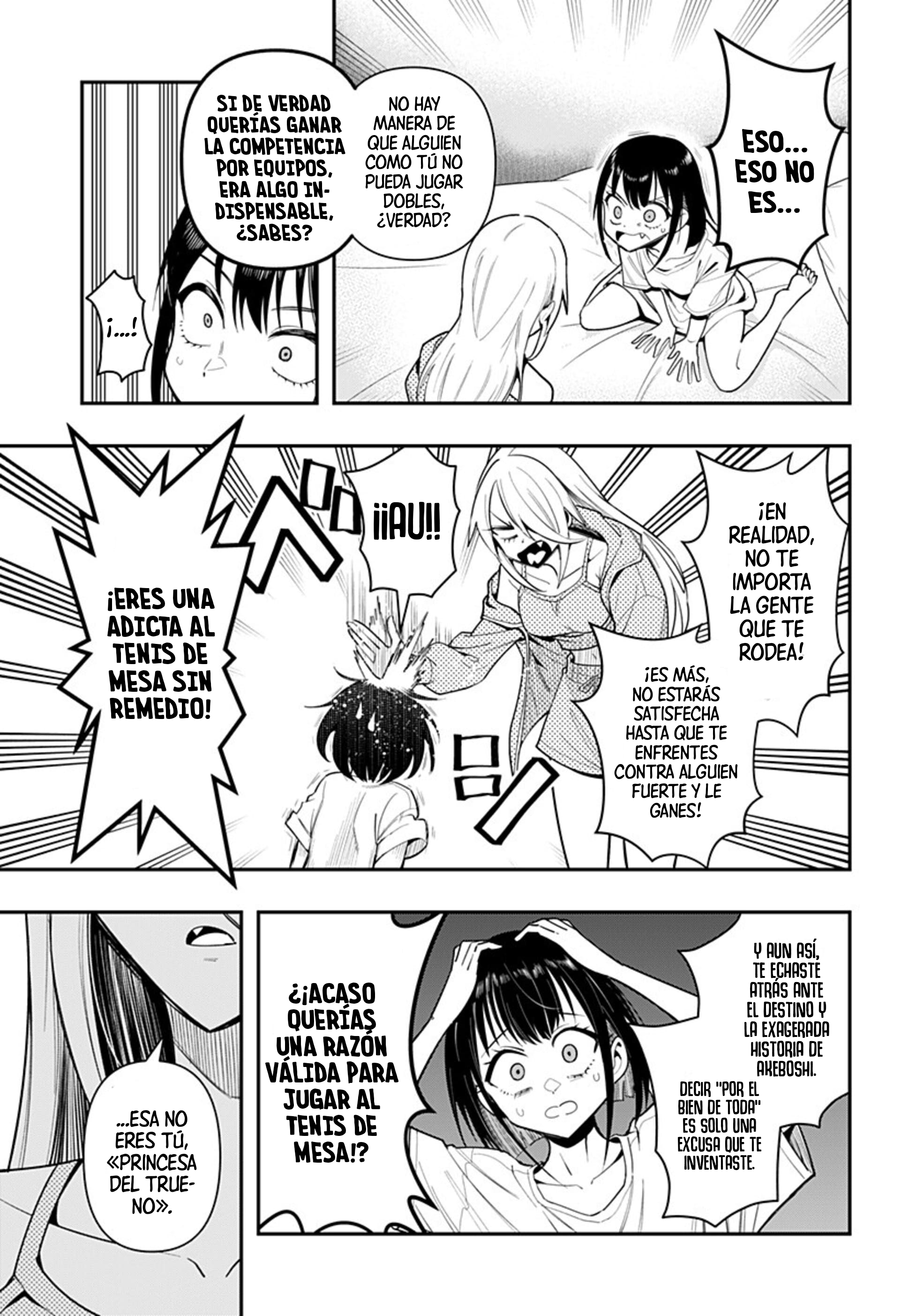 Shunrai Tenis de mesa Capitulo 16 página 17