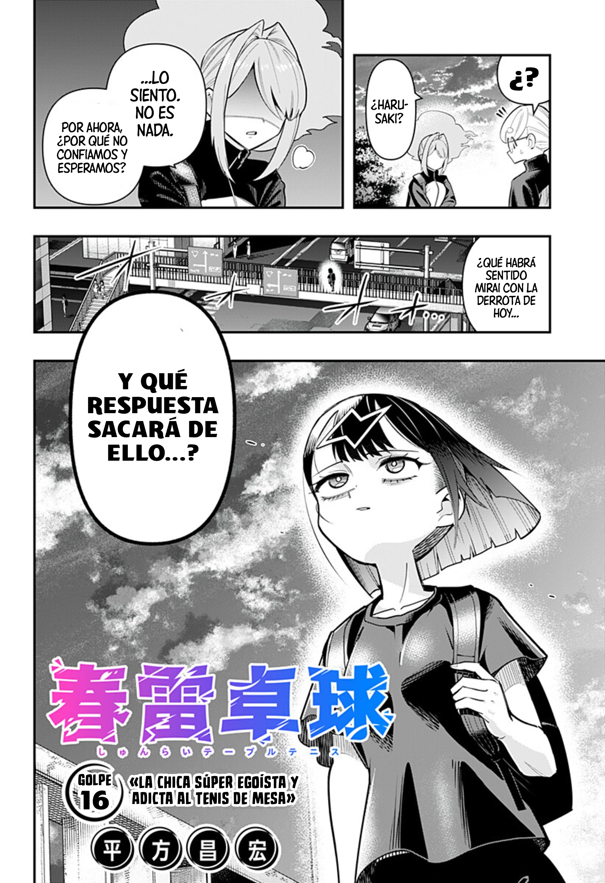 Shunrai Tenis de mesa Capitulo 16 página 2