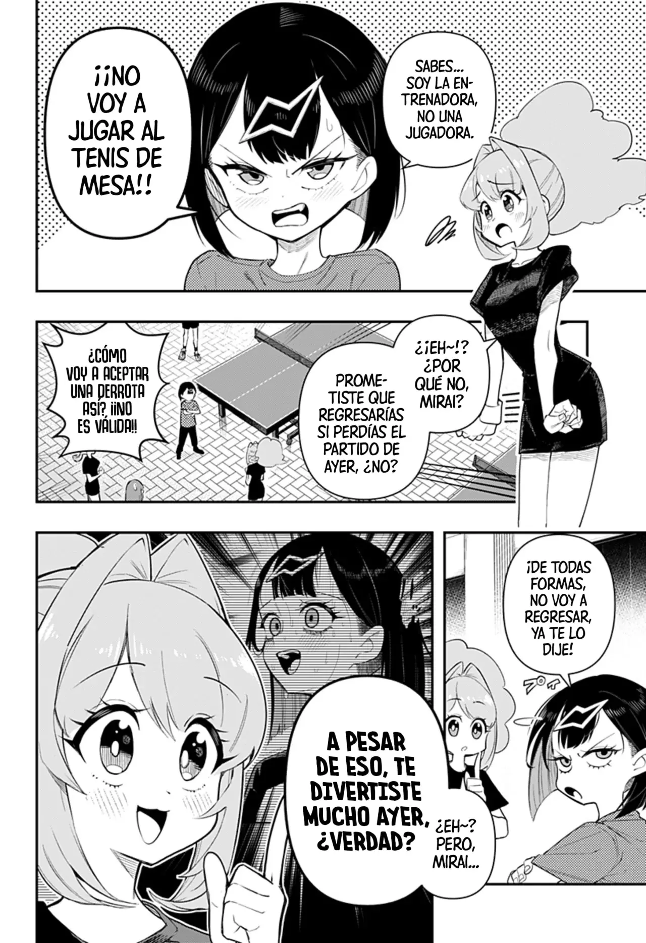 Shunrai Tenis de mesa Capitulo 2: Reinicio página 4