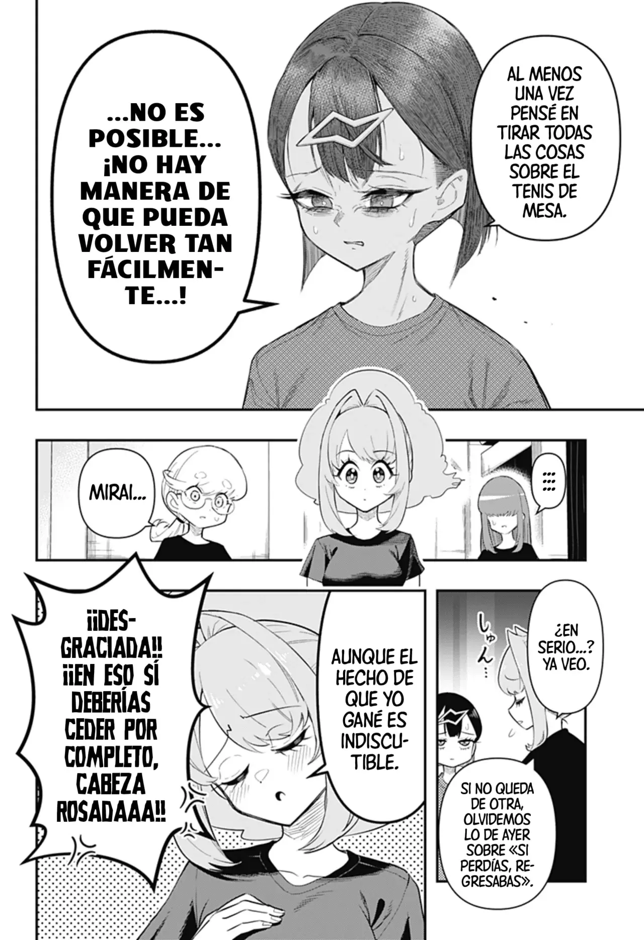 Shunrai Tenis de mesa Capitulo 2: Reinicio página 8