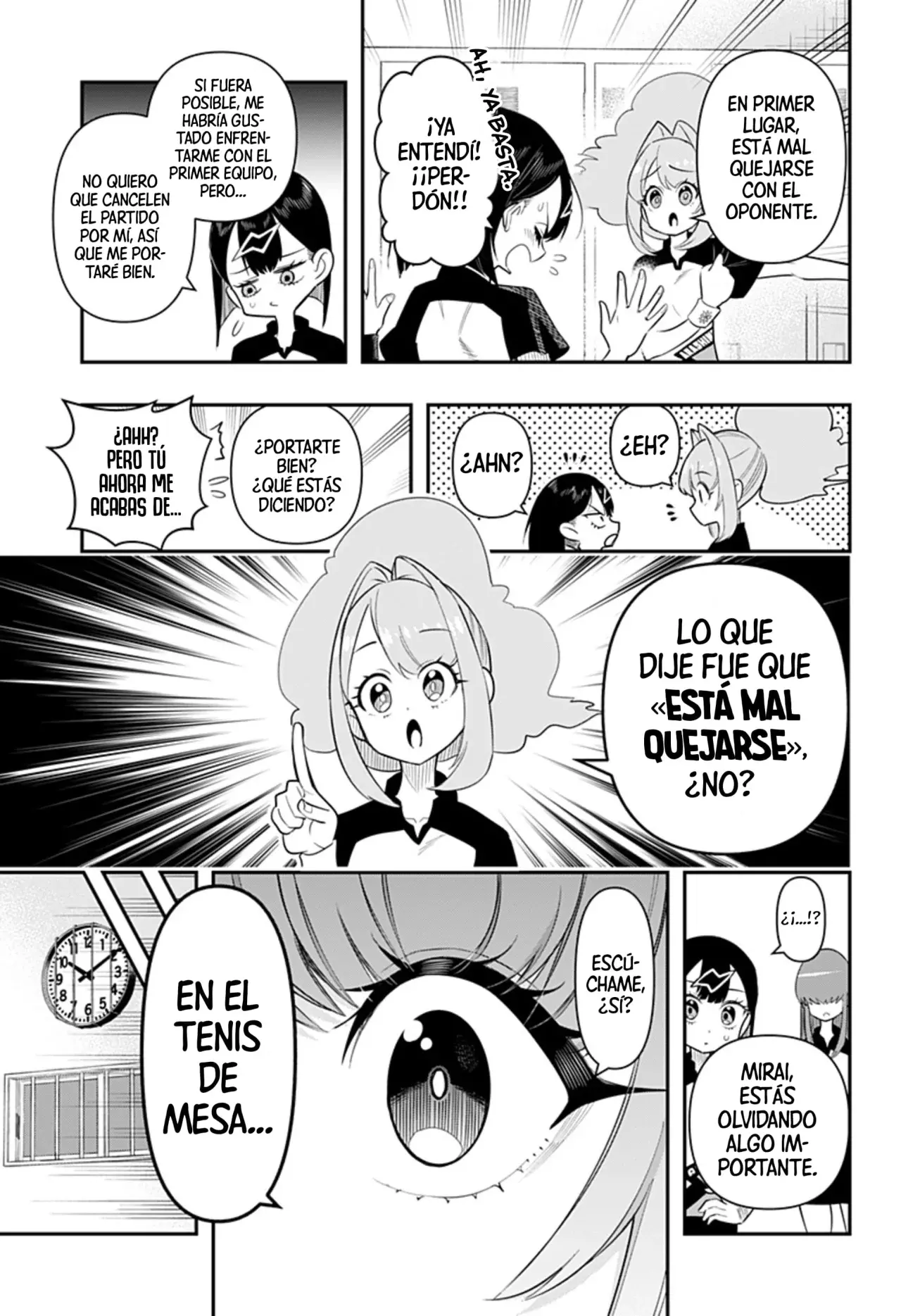 Shunrai Tenis de mesa Capitulo 3: En el tenis de mesa... página 11