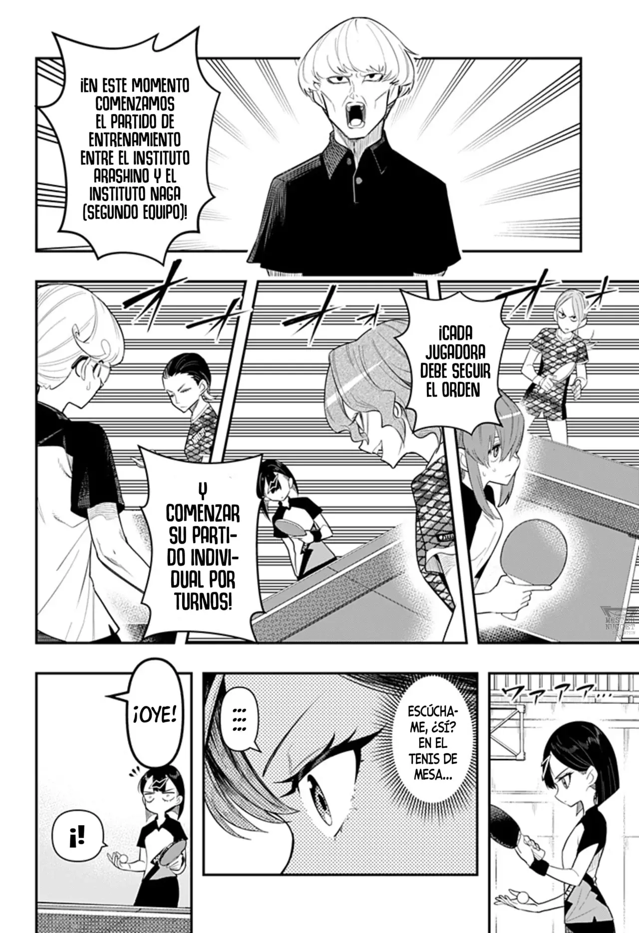 Shunrai Tenis de mesa Capitulo 3: En el tenis de mesa... página 12
