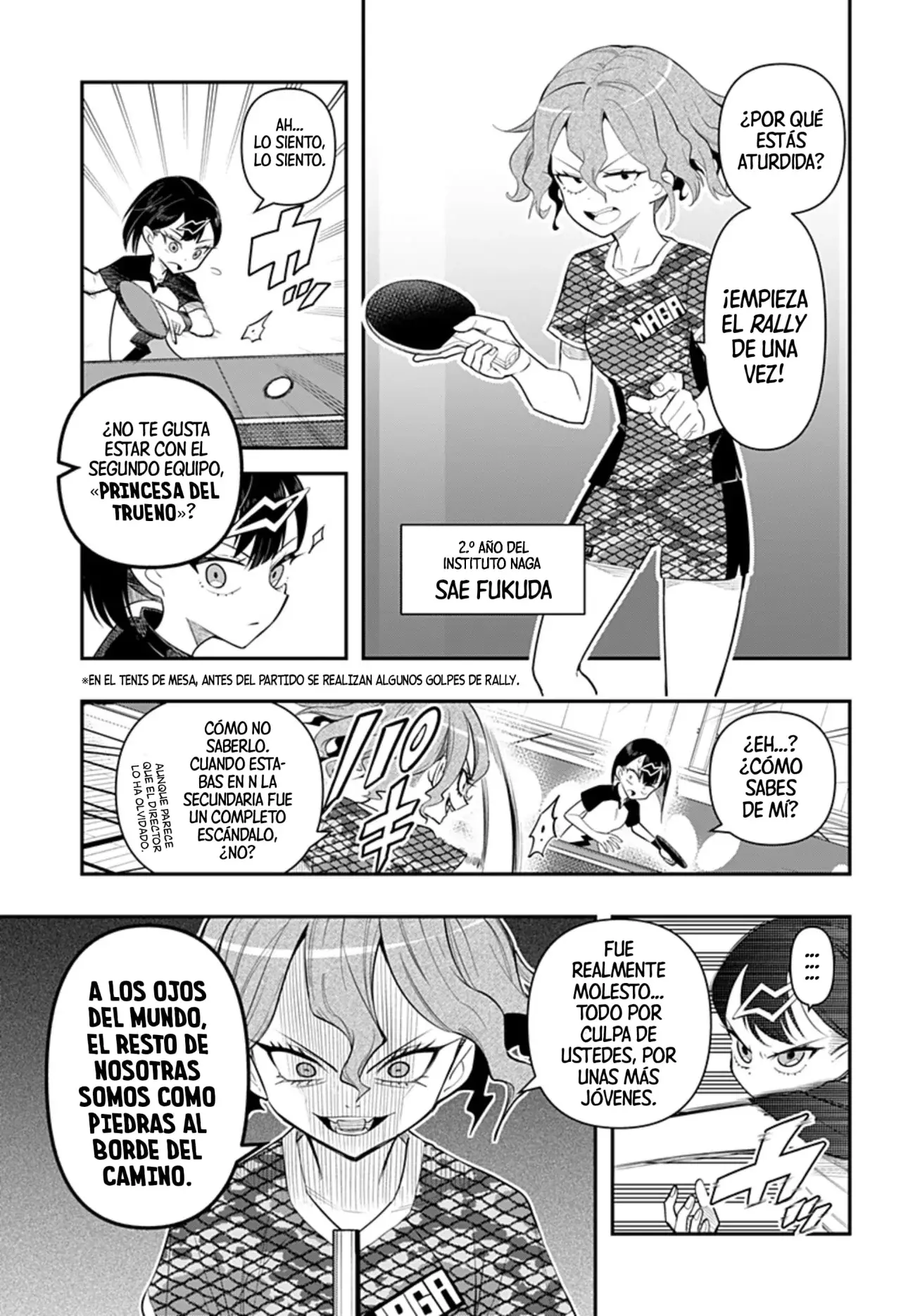 Shunrai Tenis de mesa Capitulo 3: En el tenis de mesa... página 13