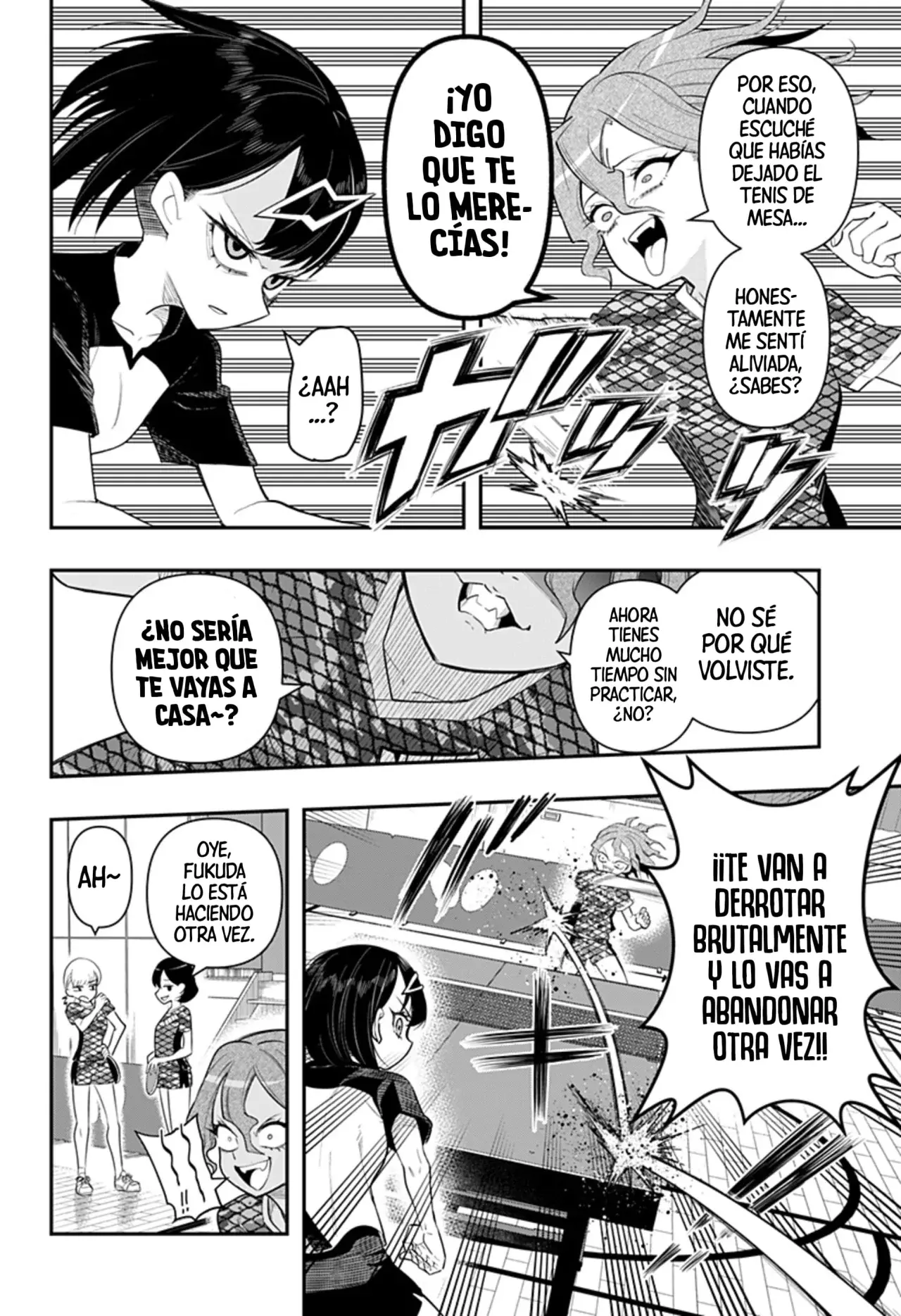 Shunrai Tenis de mesa Capitulo 3: En el tenis de mesa... página 14