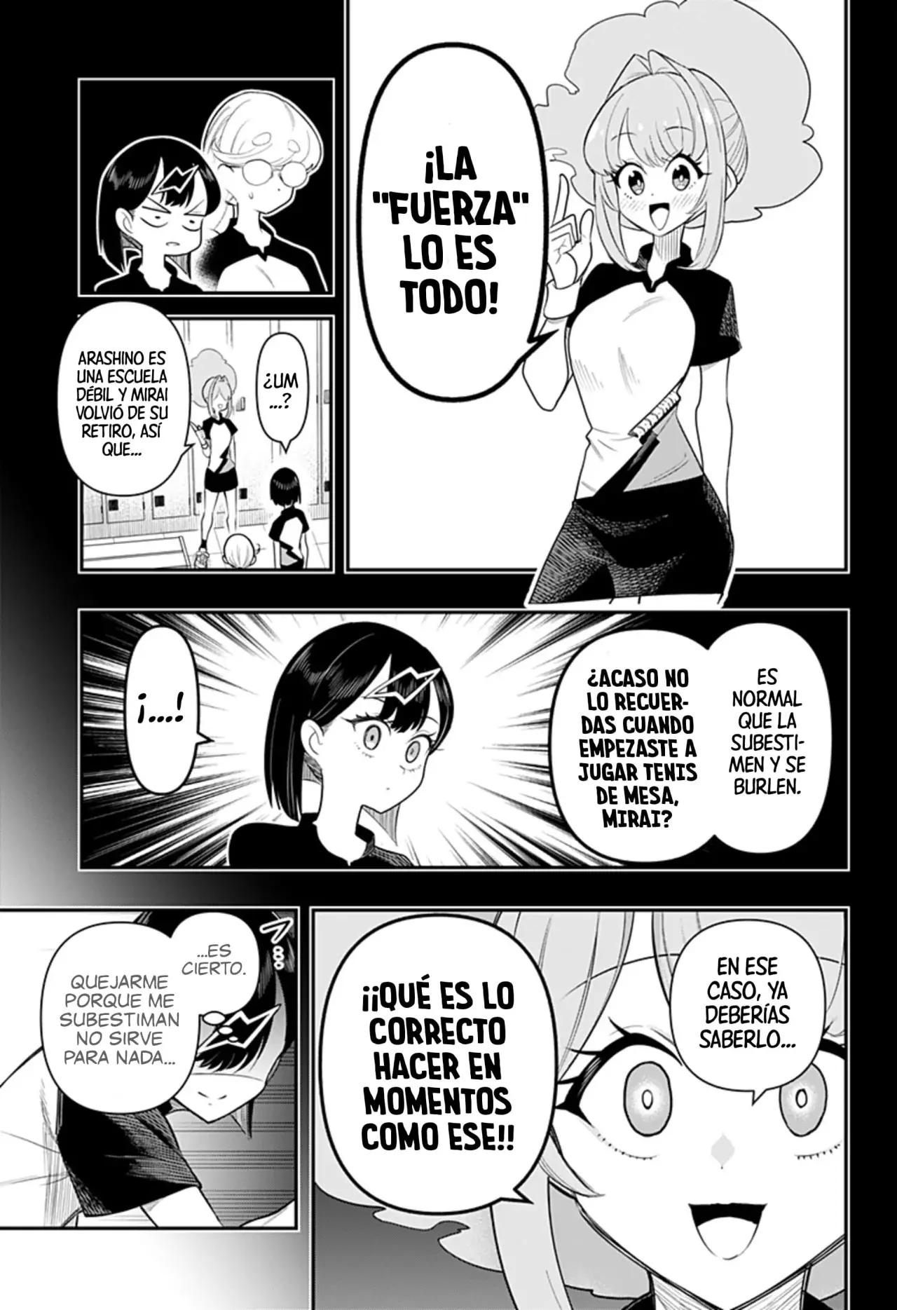 Shunrai Tenis de mesa Capitulo 3: En el tenis de mesa... página 17