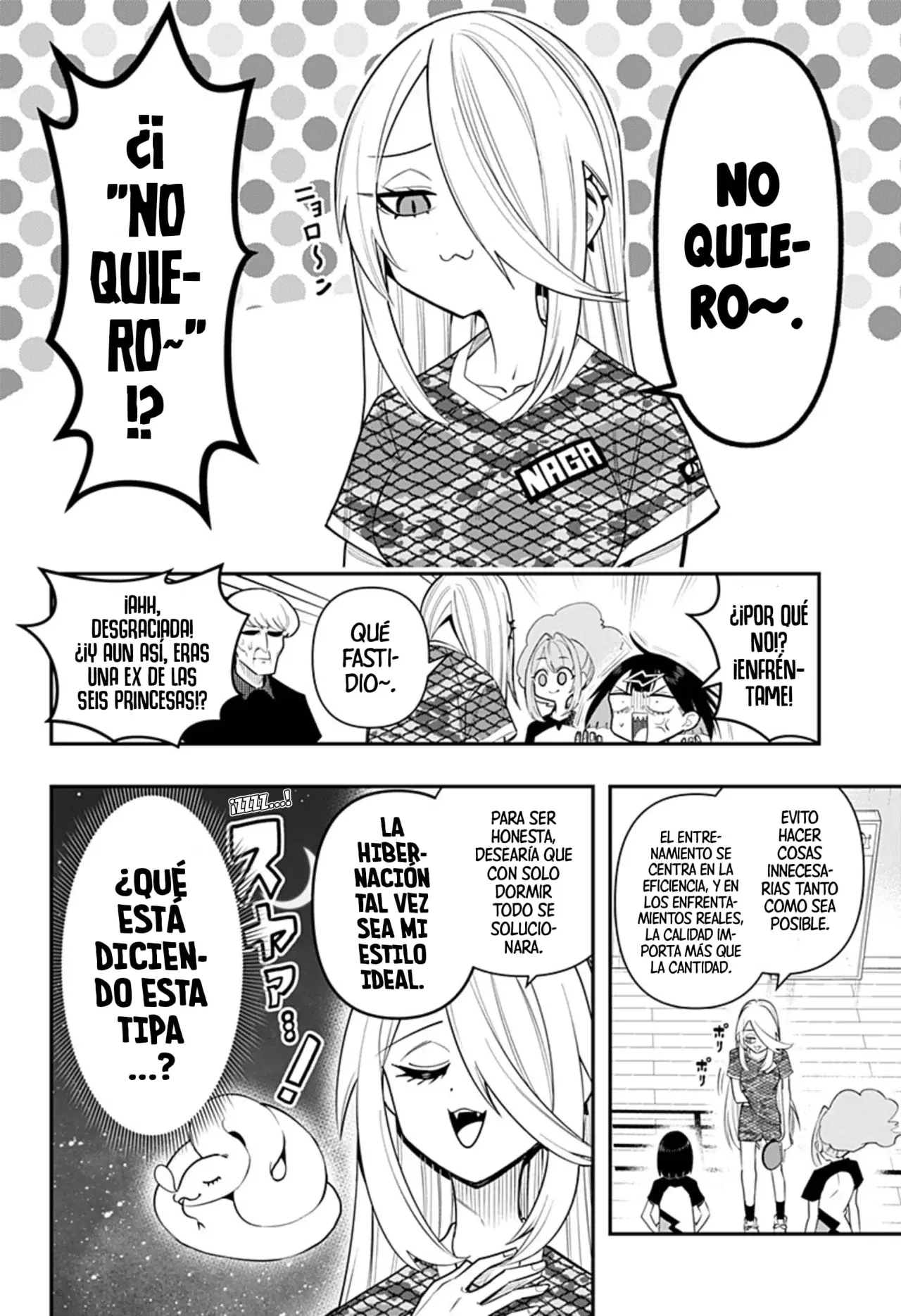 Shunrai Tenis de mesa Capitulo 4: La princesa serpiente página 10