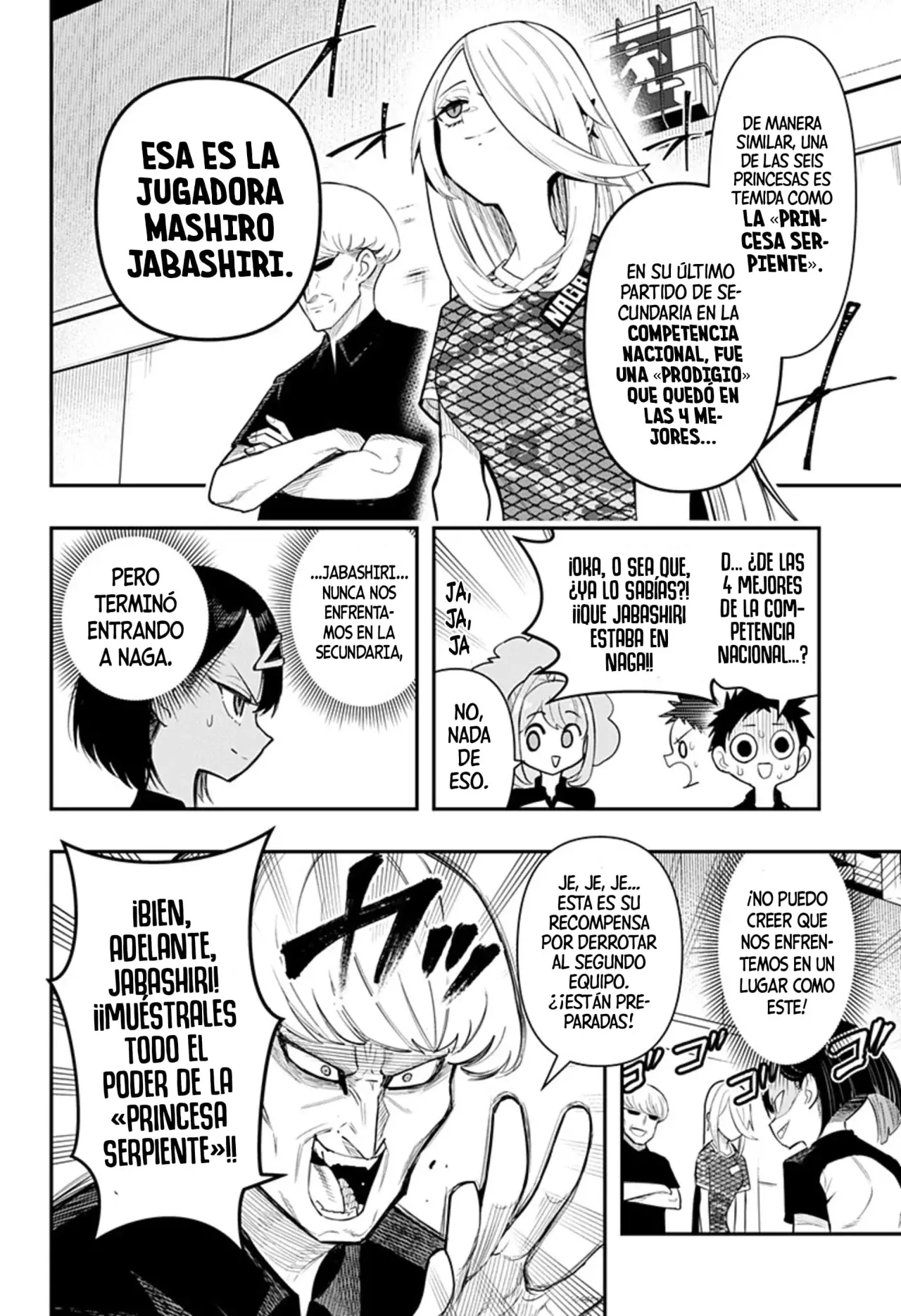 Shunrai Tenis de mesa Capitulo 4: La princesa serpiente página 6