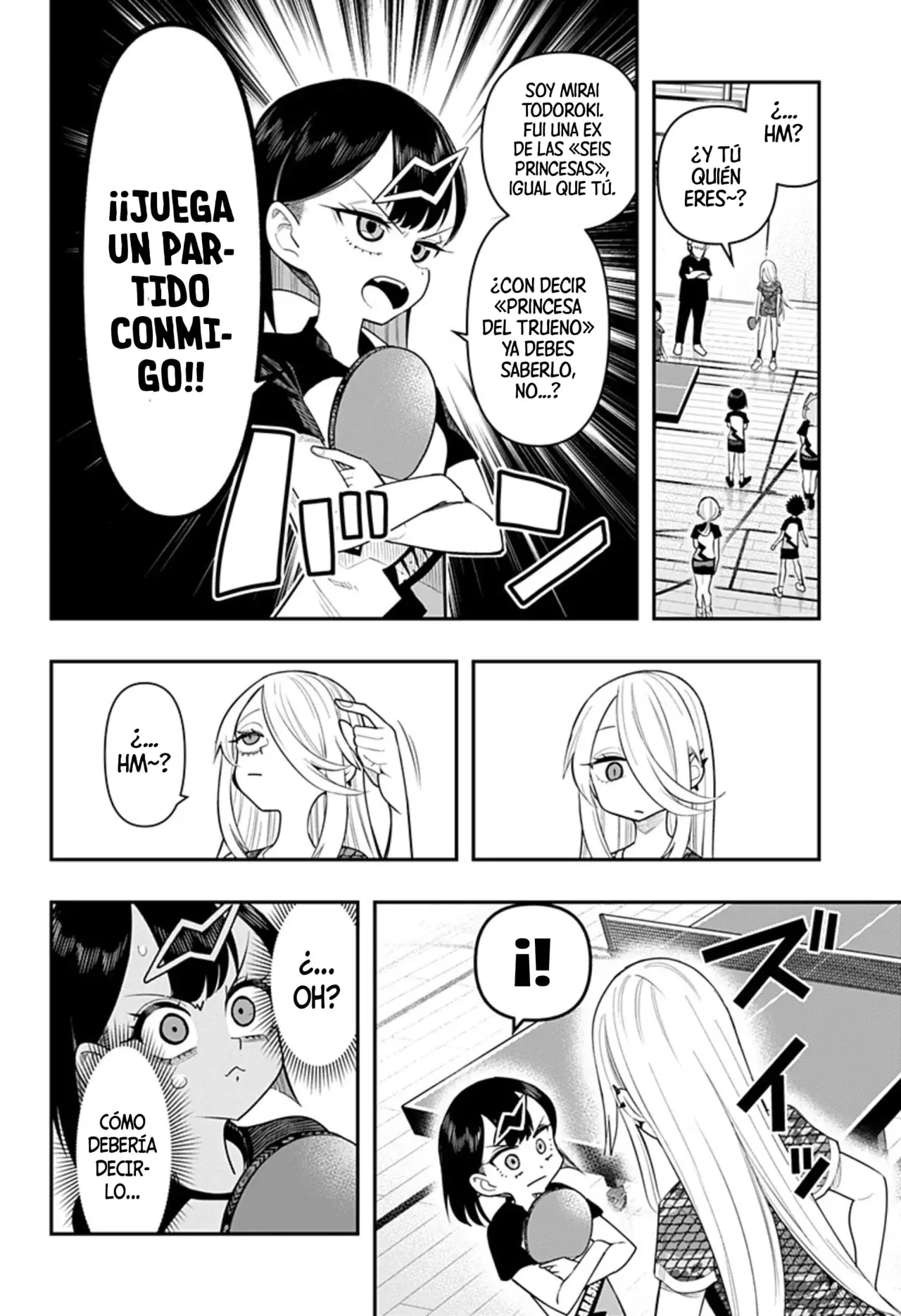 Shunrai Tenis de mesa Capitulo 4: La princesa serpiente página 8
