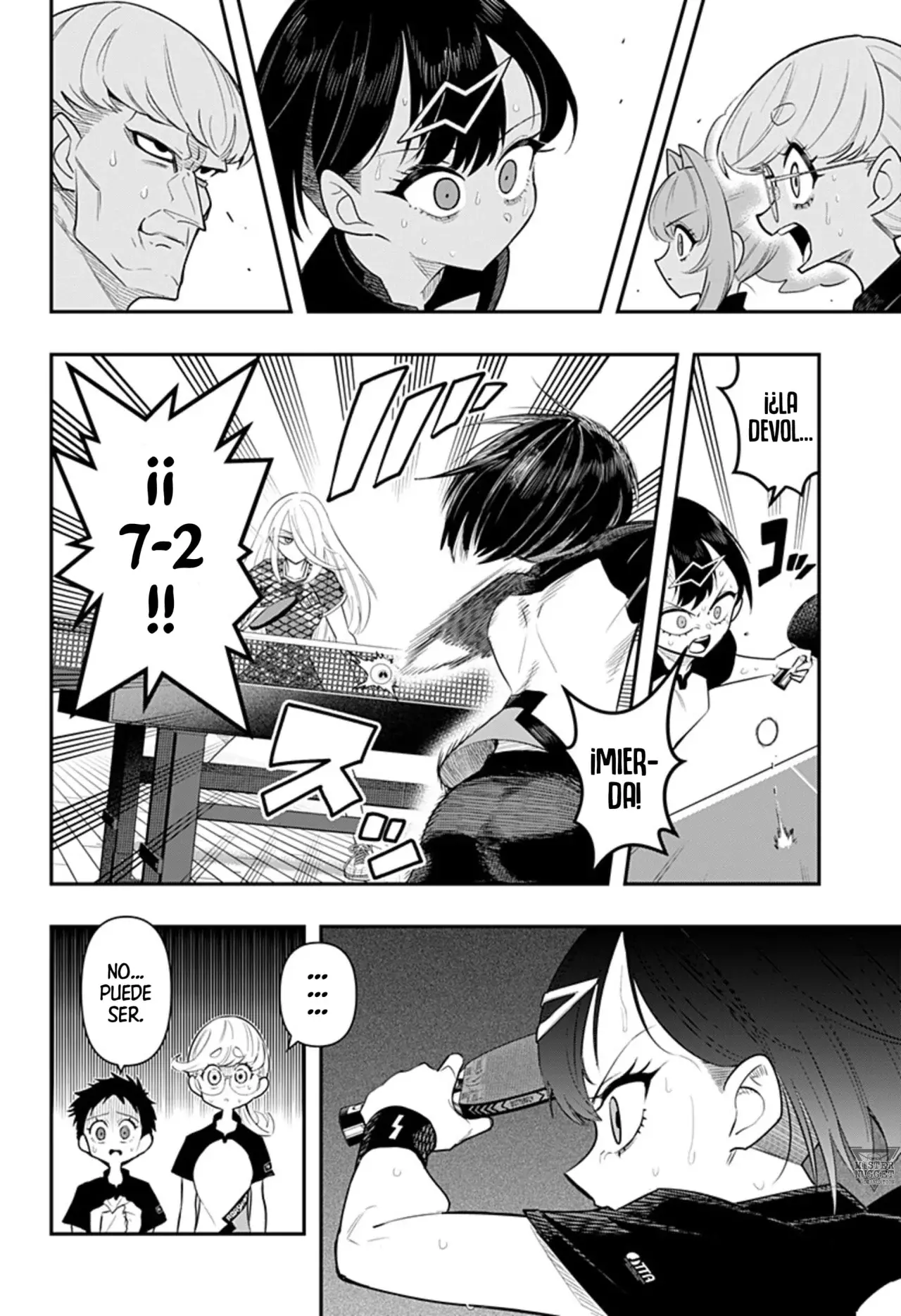 Shunrai Tenis de mesa Capitulo 5: No te dejaré librarte de esta página 17