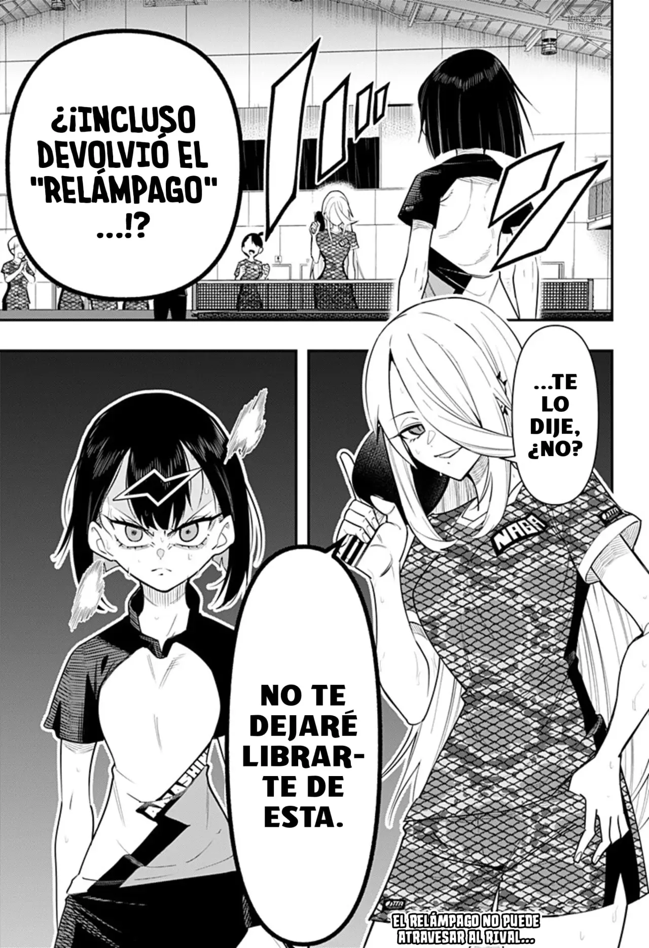 Shunrai Tenis de mesa Capitulo 5: No te dejaré librarte de esta página 18
