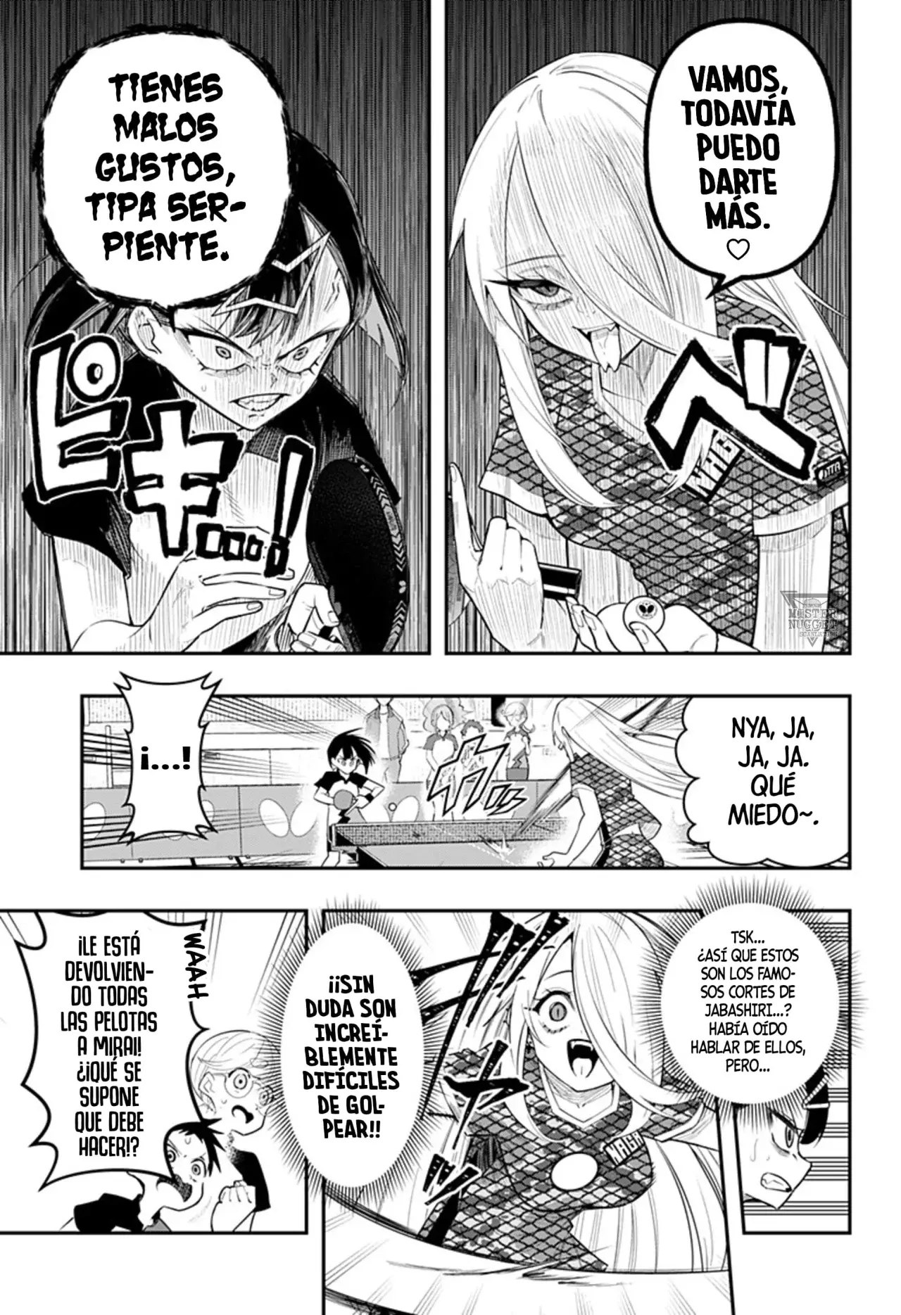 Shunrai Tenis de mesa Capitulo 5: No te dejaré librarte de esta página 7