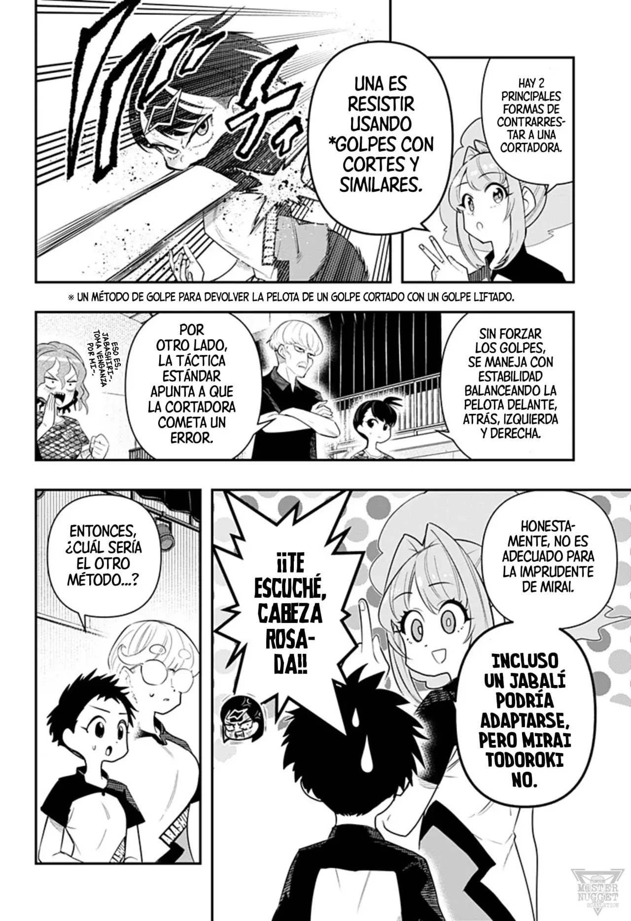 Shunrai Tenis de mesa Capitulo 5: No te dejaré librarte de esta página 8