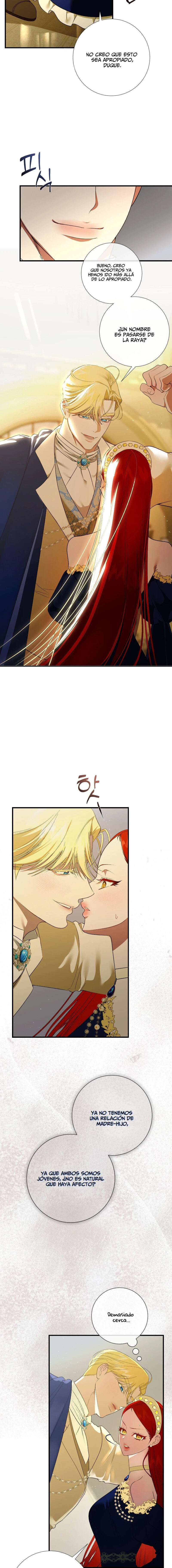 Me convertí en el primer amor de mi hijo Capitulo 14 página 12