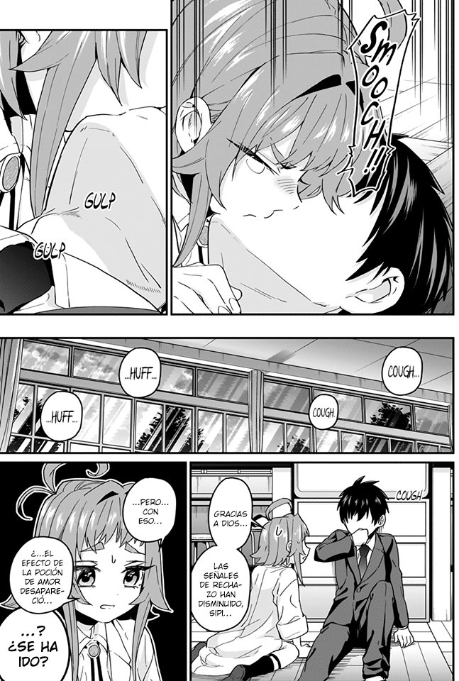 Kimi no koto ga Dai Dai Dai Dai Daisuki na 100-nin no Kanojo Capitulo 10: La Misteriosa Senpai Dentro del Salón de Química página 17