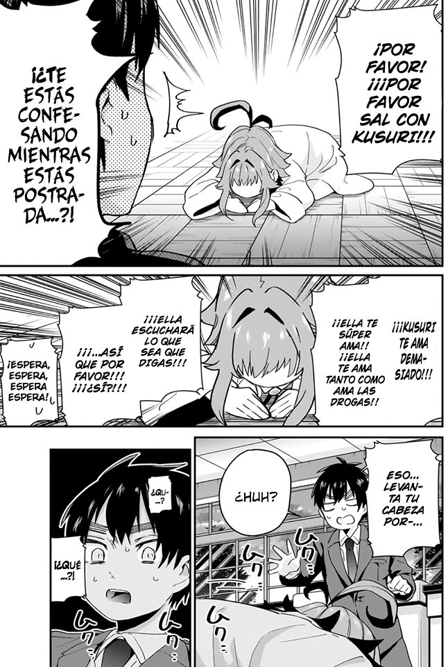Kimi no koto ga Dai Dai Dai Dai Daisuki na 100-nin no Kanojo Capitulo 10: La Misteriosa Senpai Dentro del Salón de Química página 19