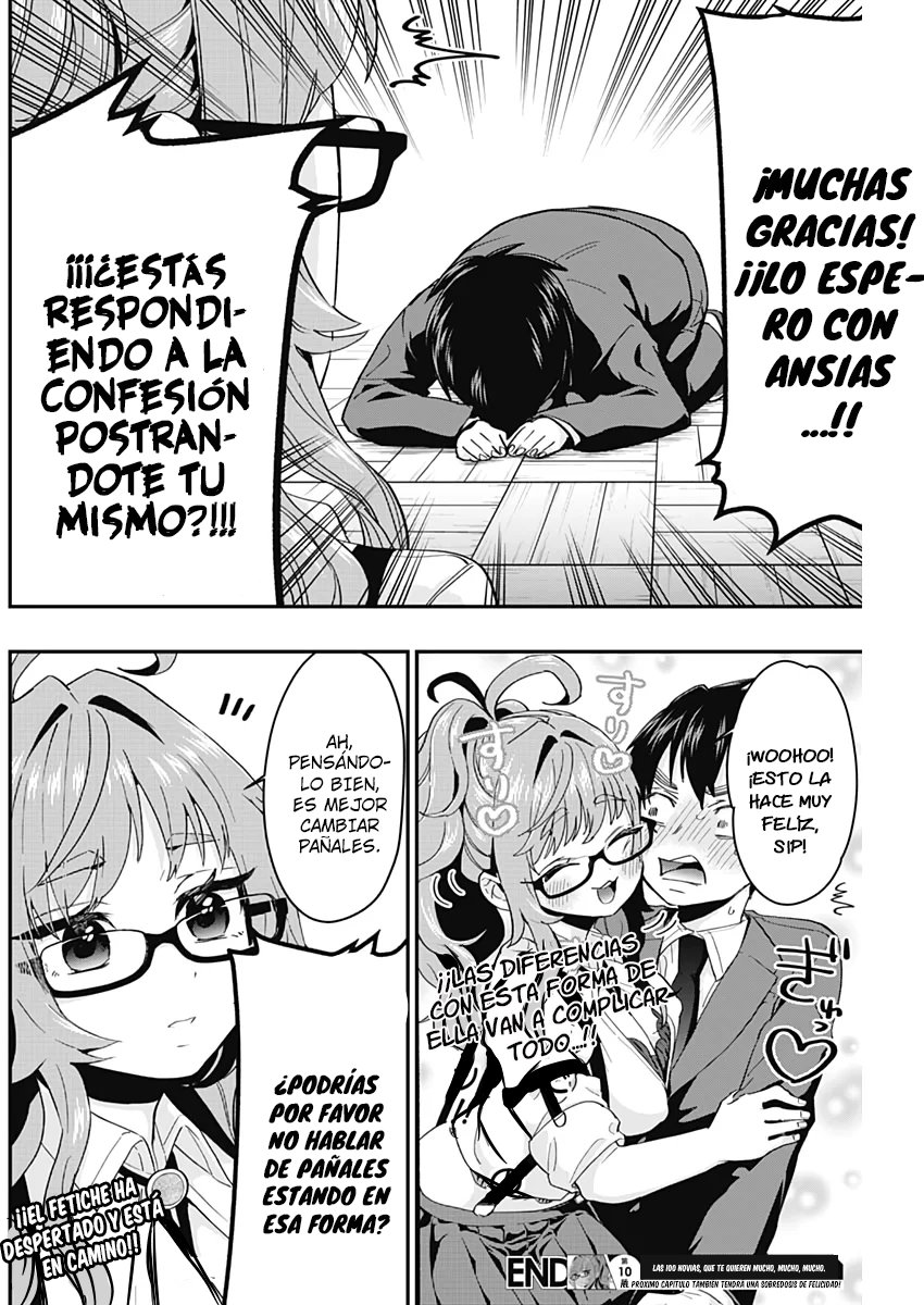 Kimi no koto ga Dai Dai Dai Dai Daisuki na 100-nin no Kanojo Capitulo 10: La Misteriosa Senpai Dentro del Salón de Química página 22