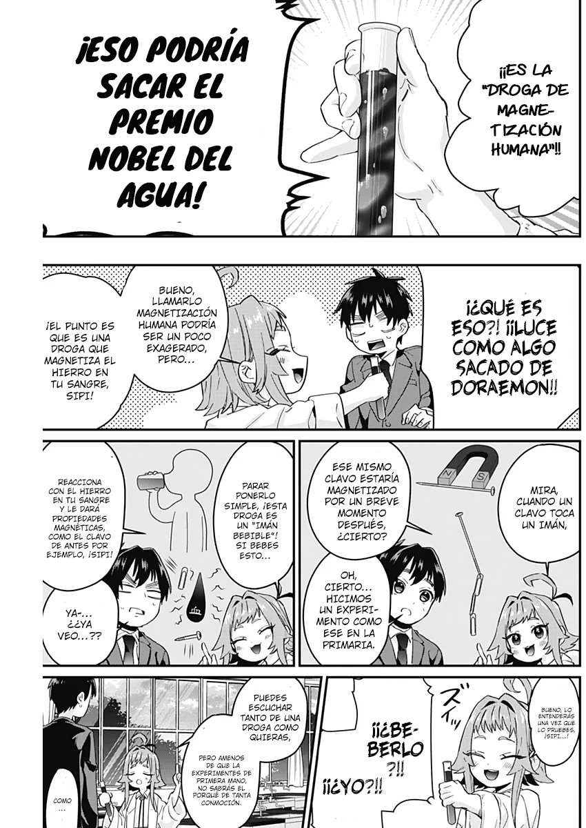 Kimi no koto ga Dai Dai Dai Dai Daisuki na 100-nin no Kanojo Capitulo 10: La Misteriosa Senpai Dentro del Salón de Química página 7